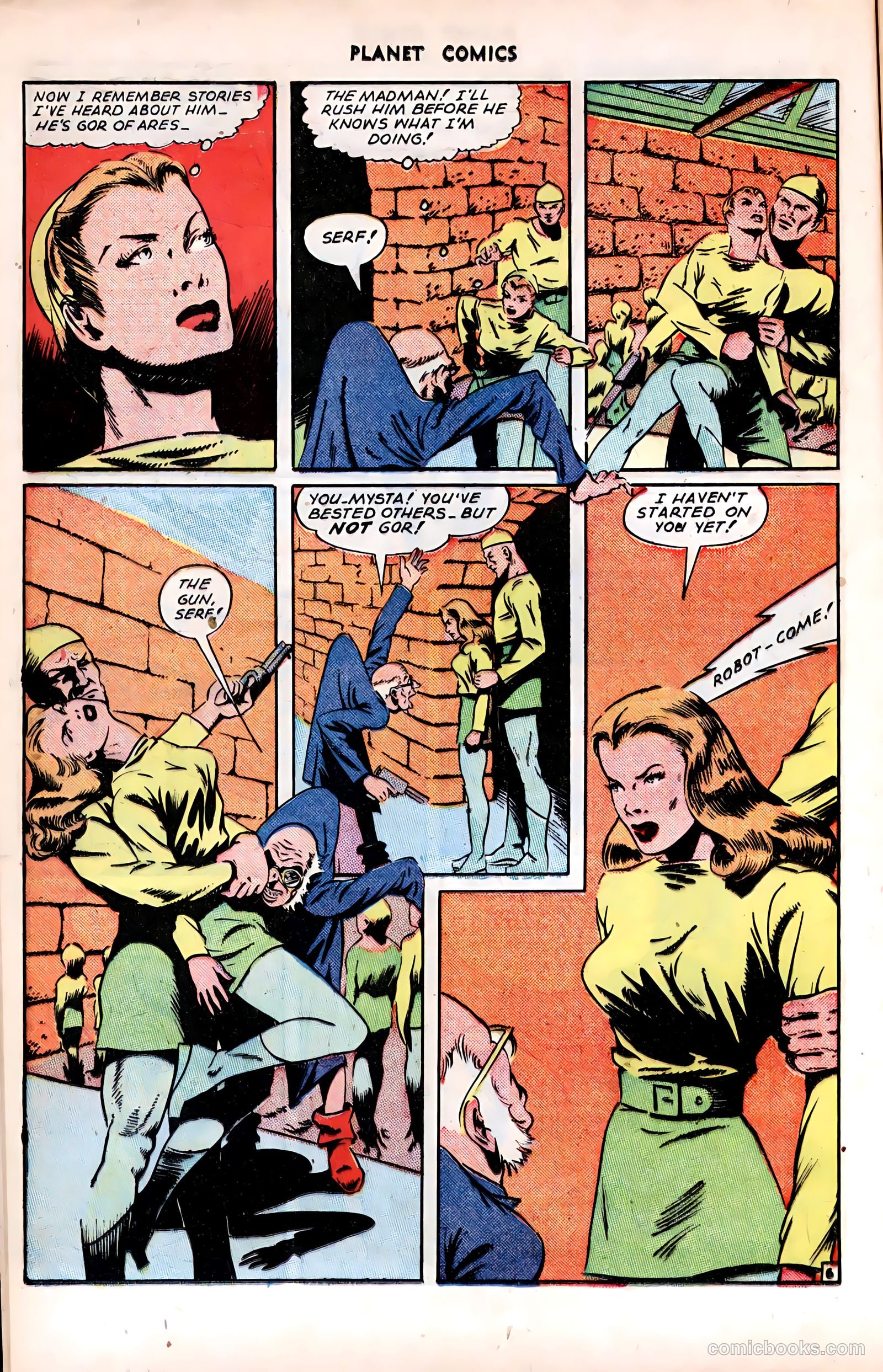 Planet Comics #37 — page 18 of 52