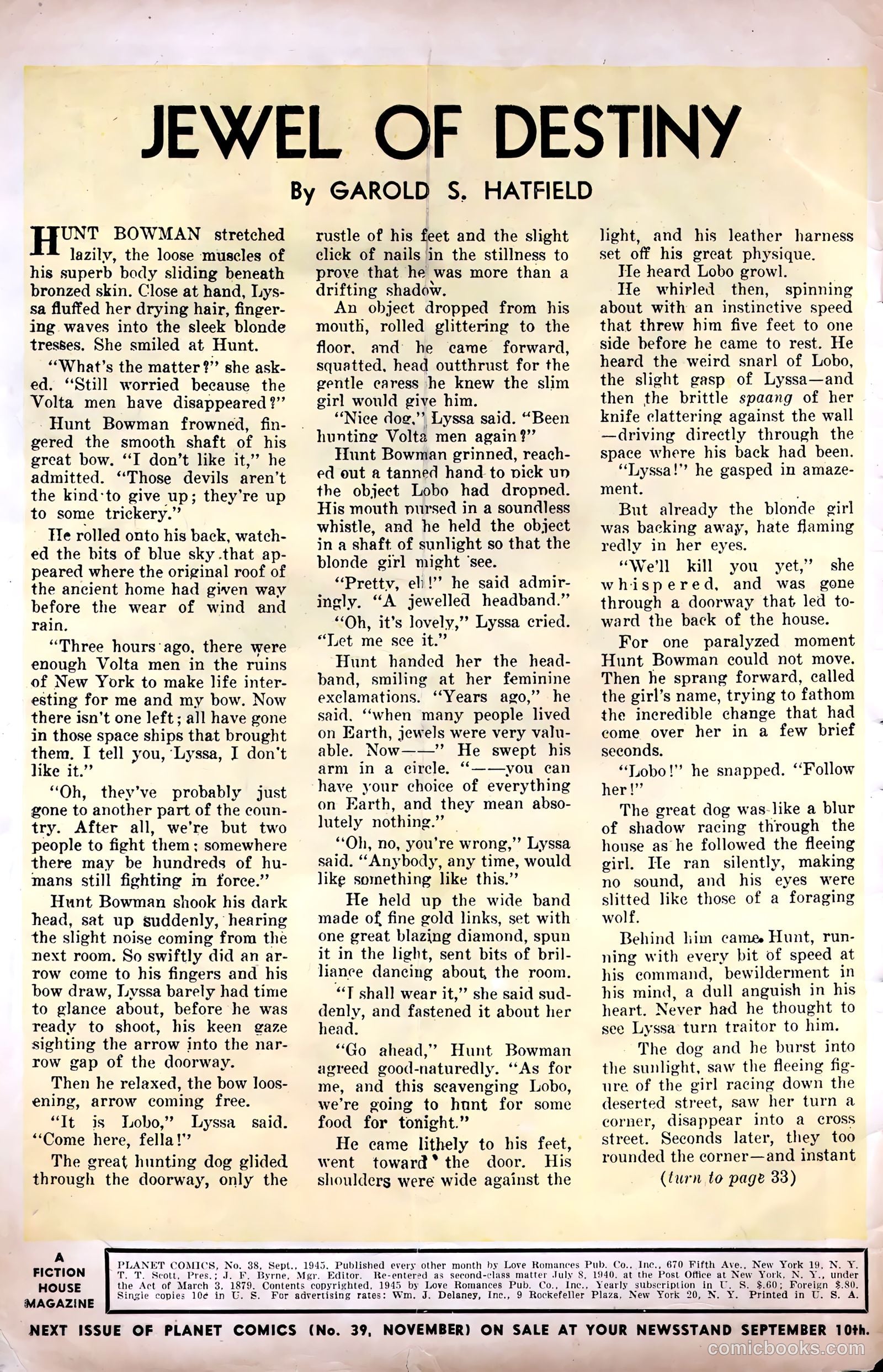 Planet Comics #38 — page 2 of 36