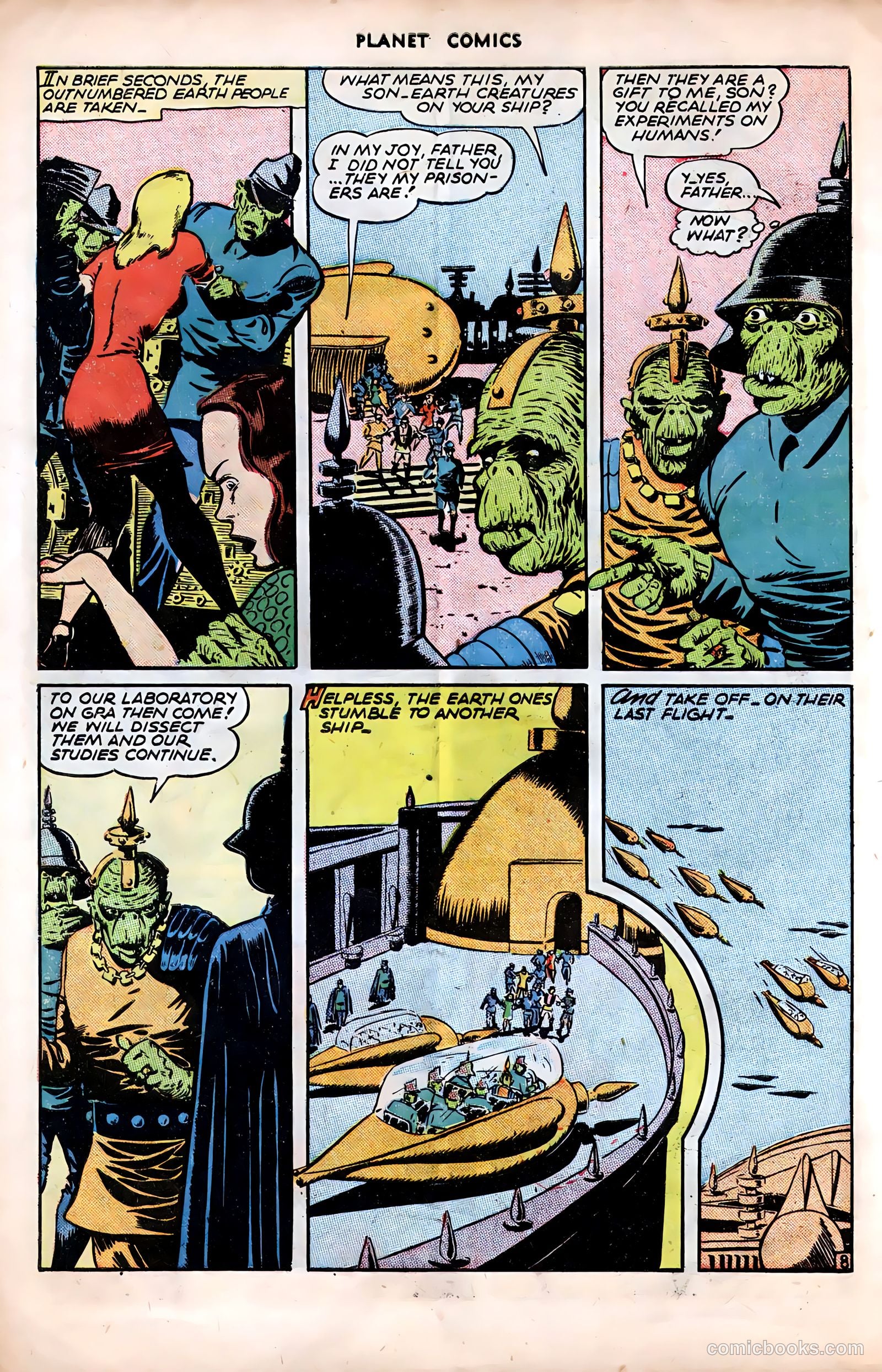 Planet Comics #38 — page 10 of 36