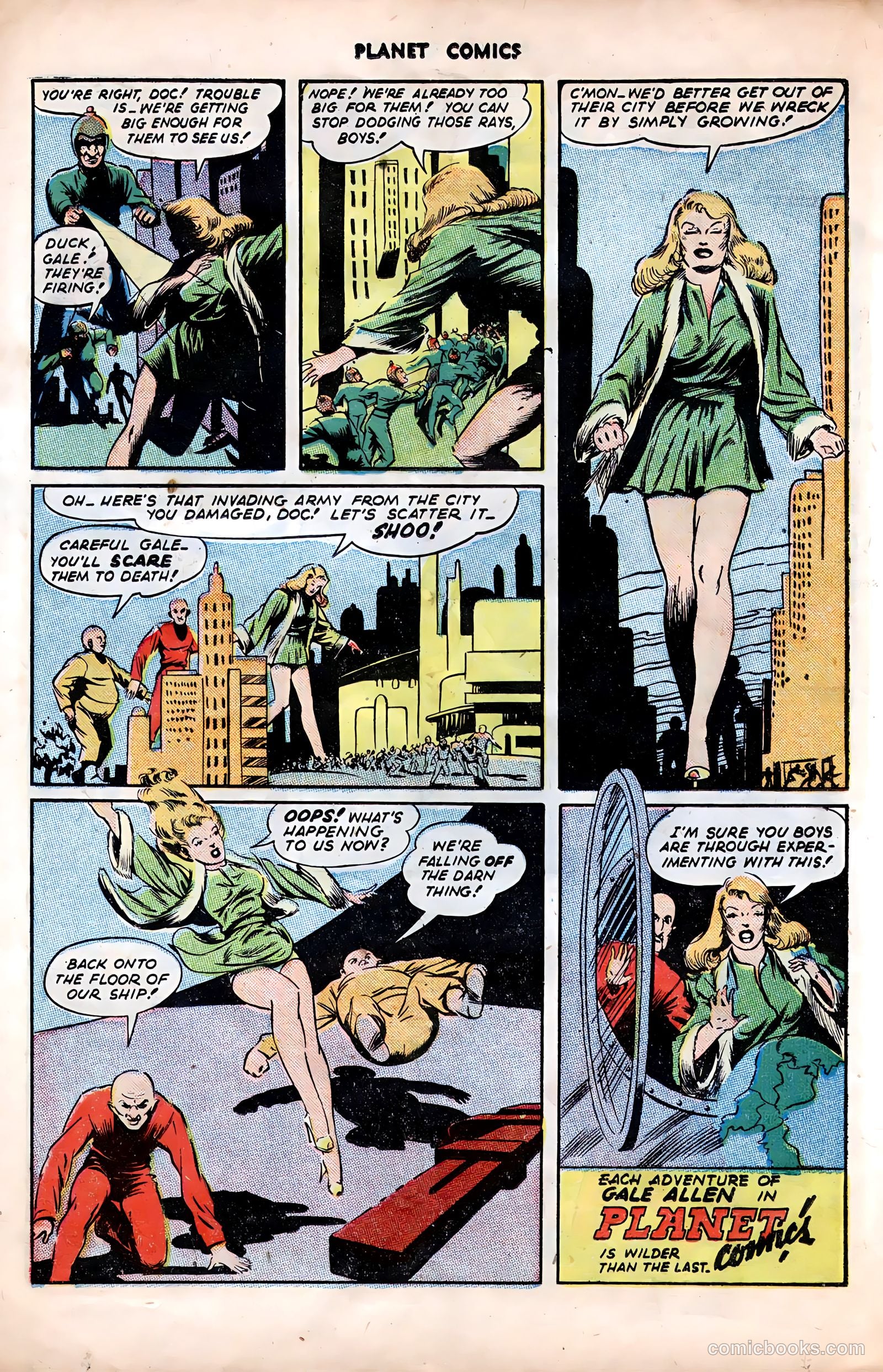 Planet Comics #38 — page 18 of 36