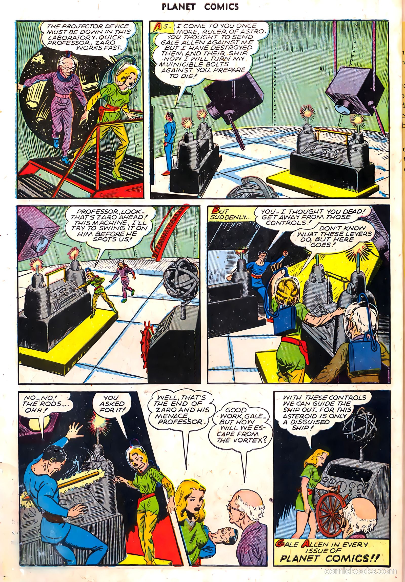 Planet Comics #39 — page 34 of 36