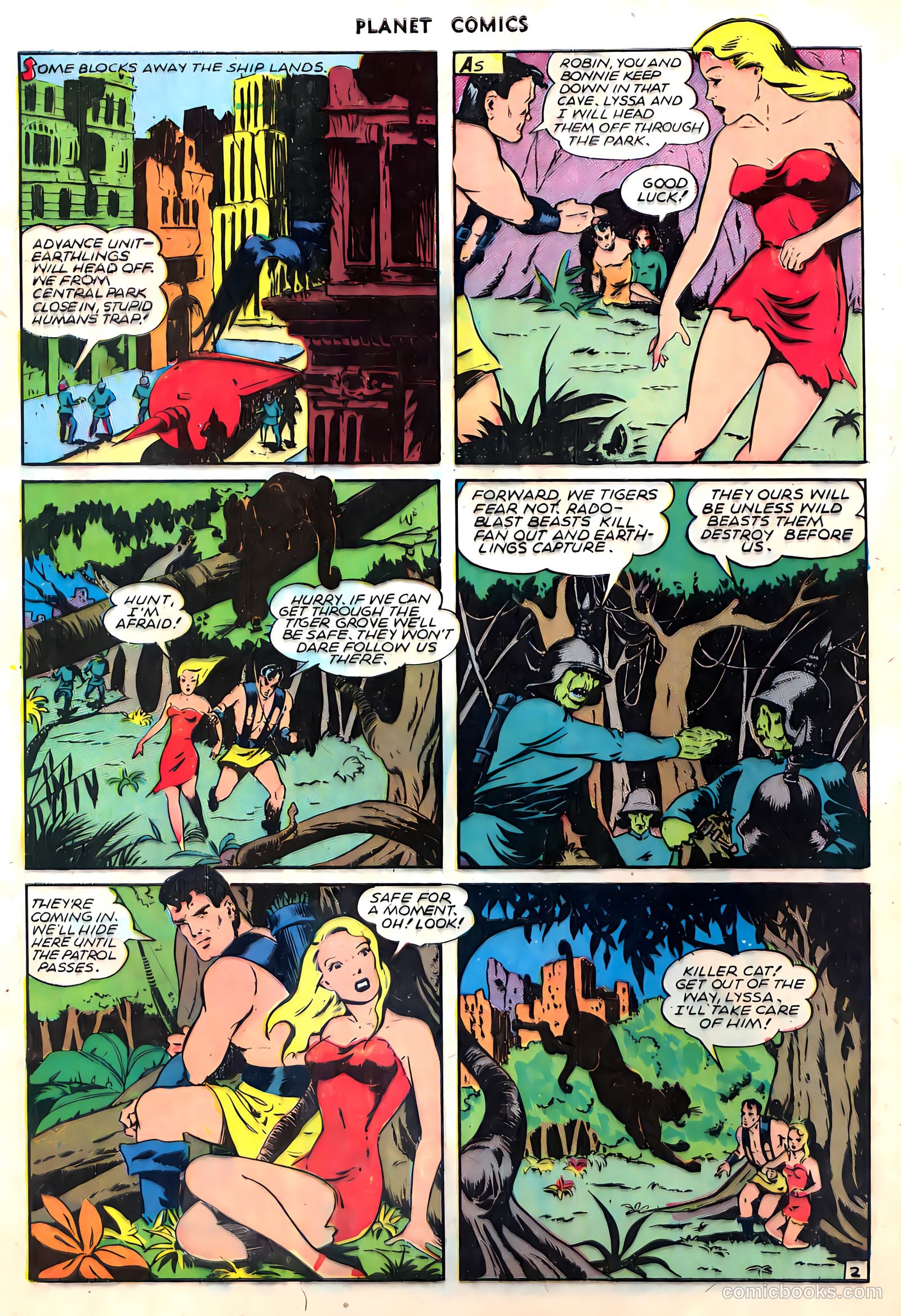 Planet Comics #40 — page 4 of 36