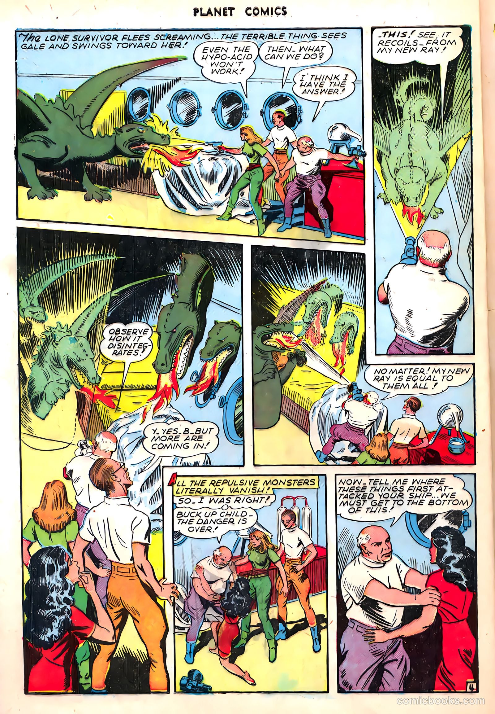 Planet Comics #40 — page 32 of 36