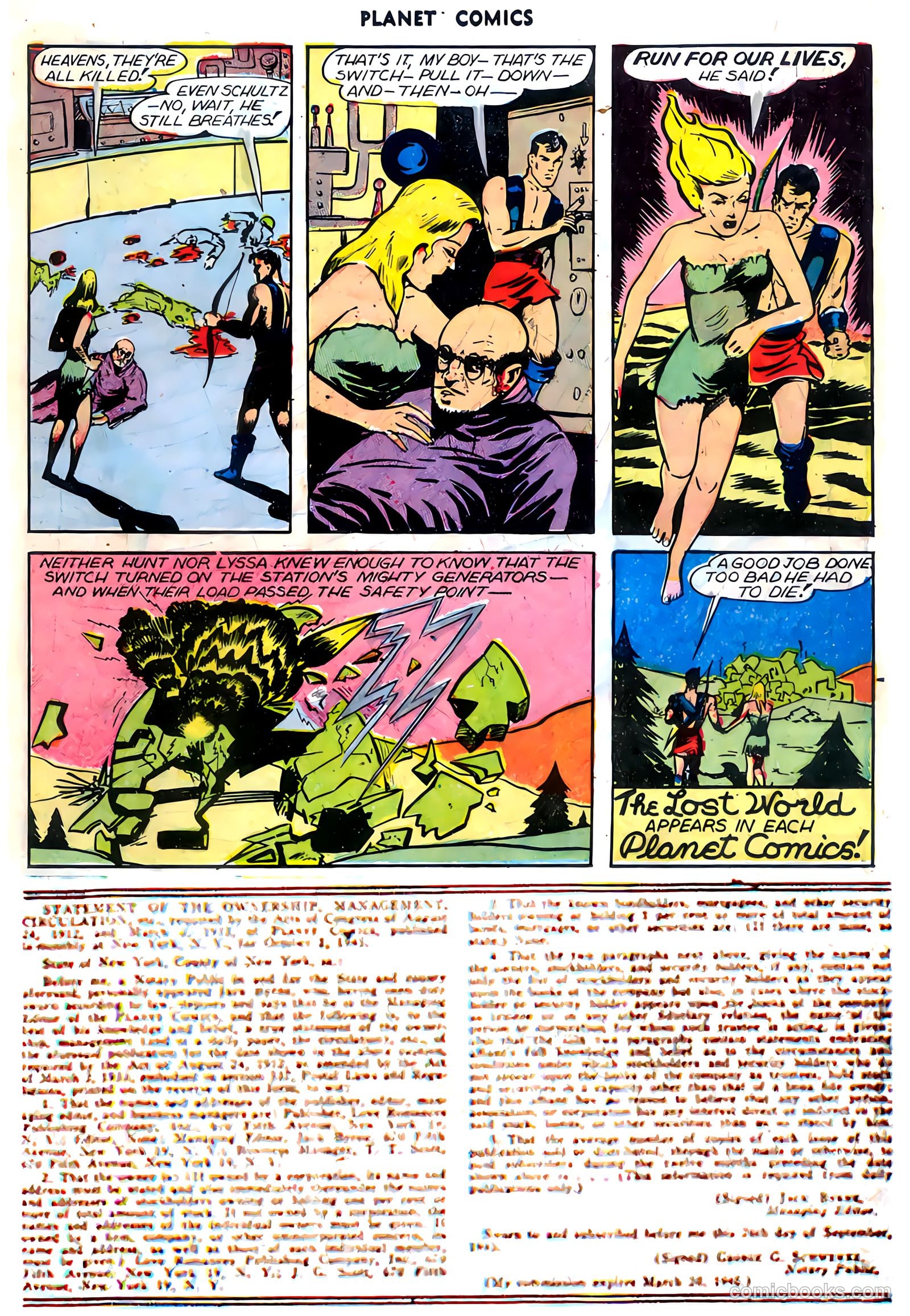 Planet Comics #41 — page 11 of 52