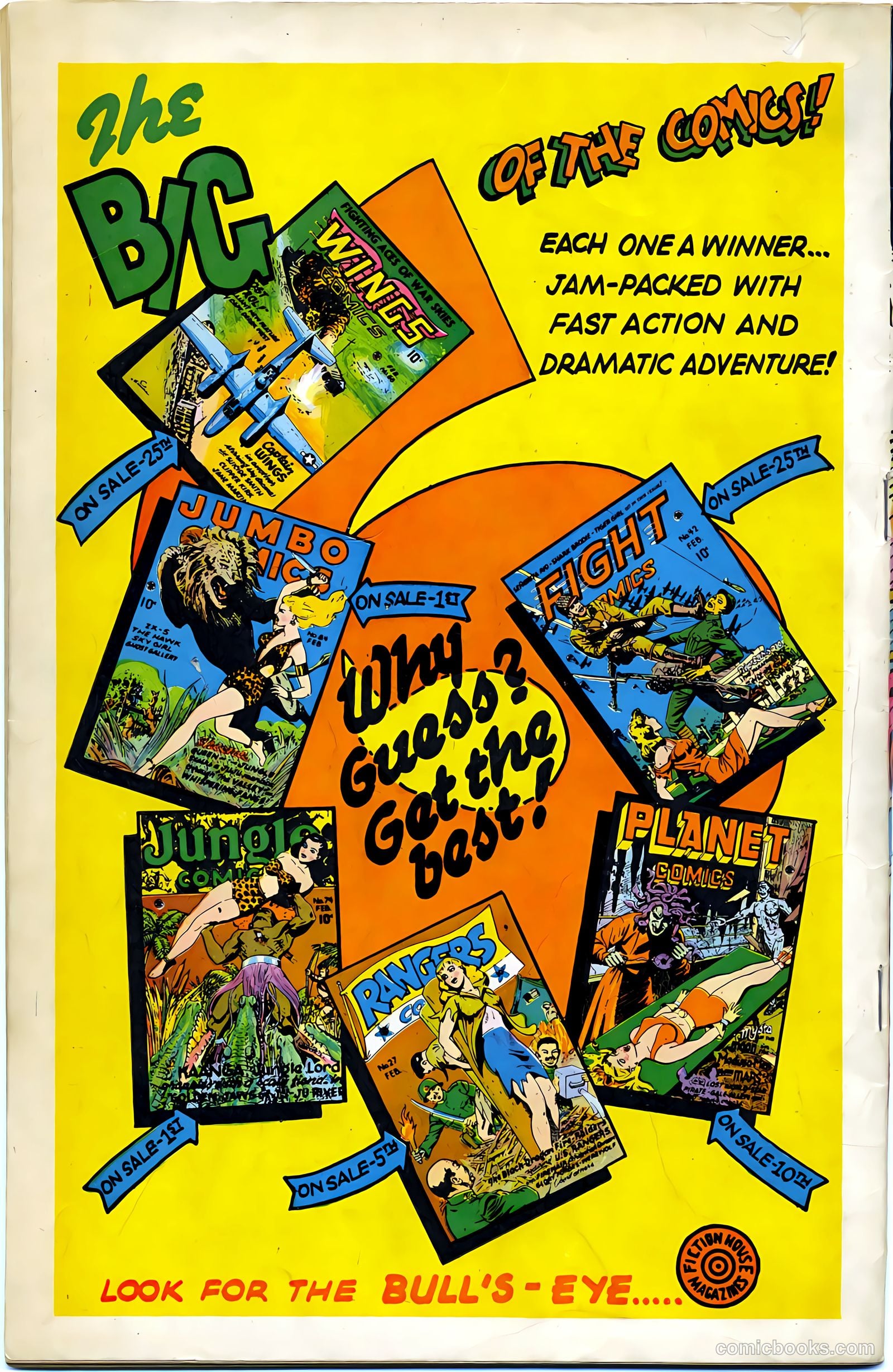 Planet Comics #41 — page 52 of 52