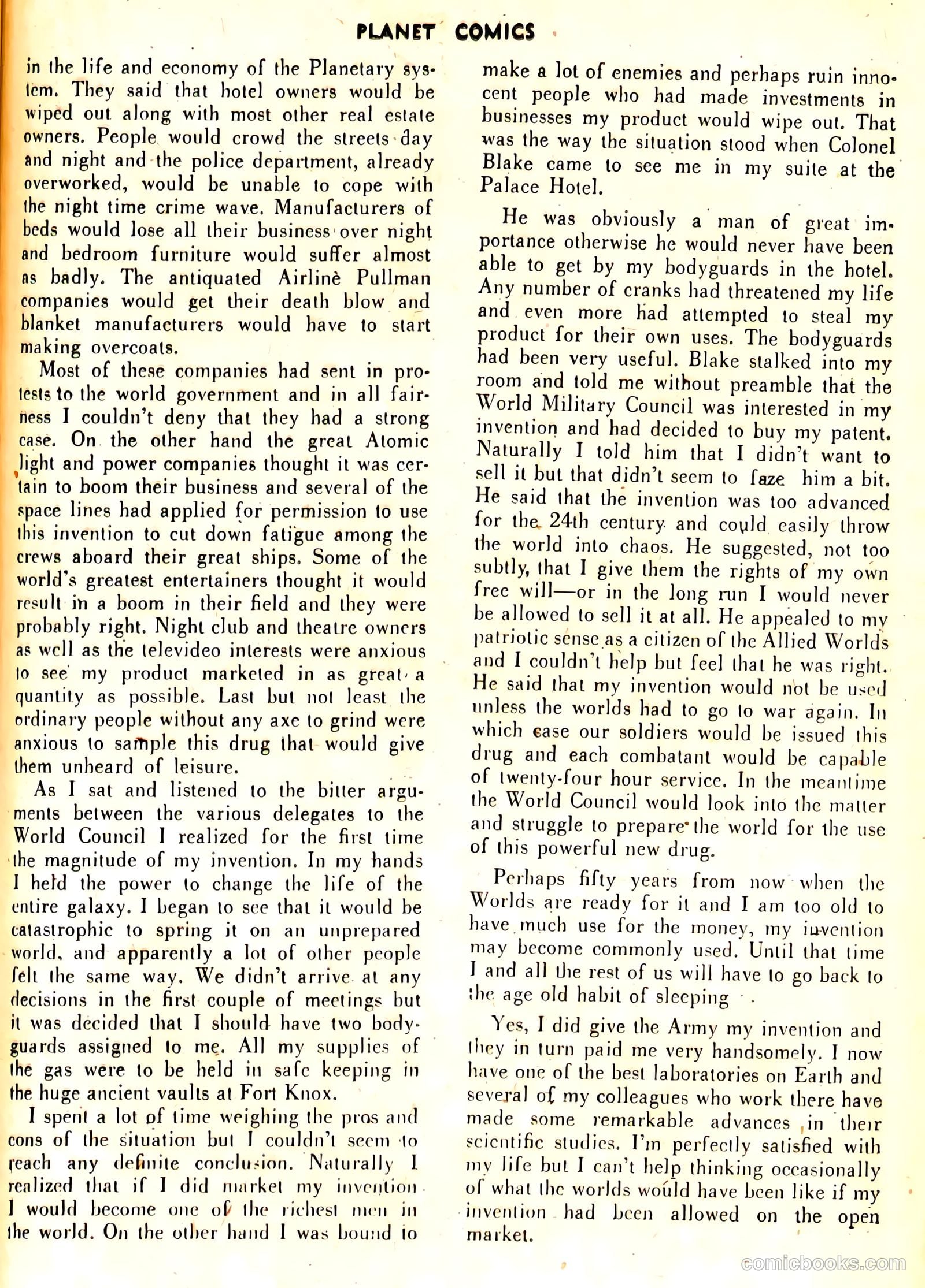 Planet Comics #43 — page 35 of 52