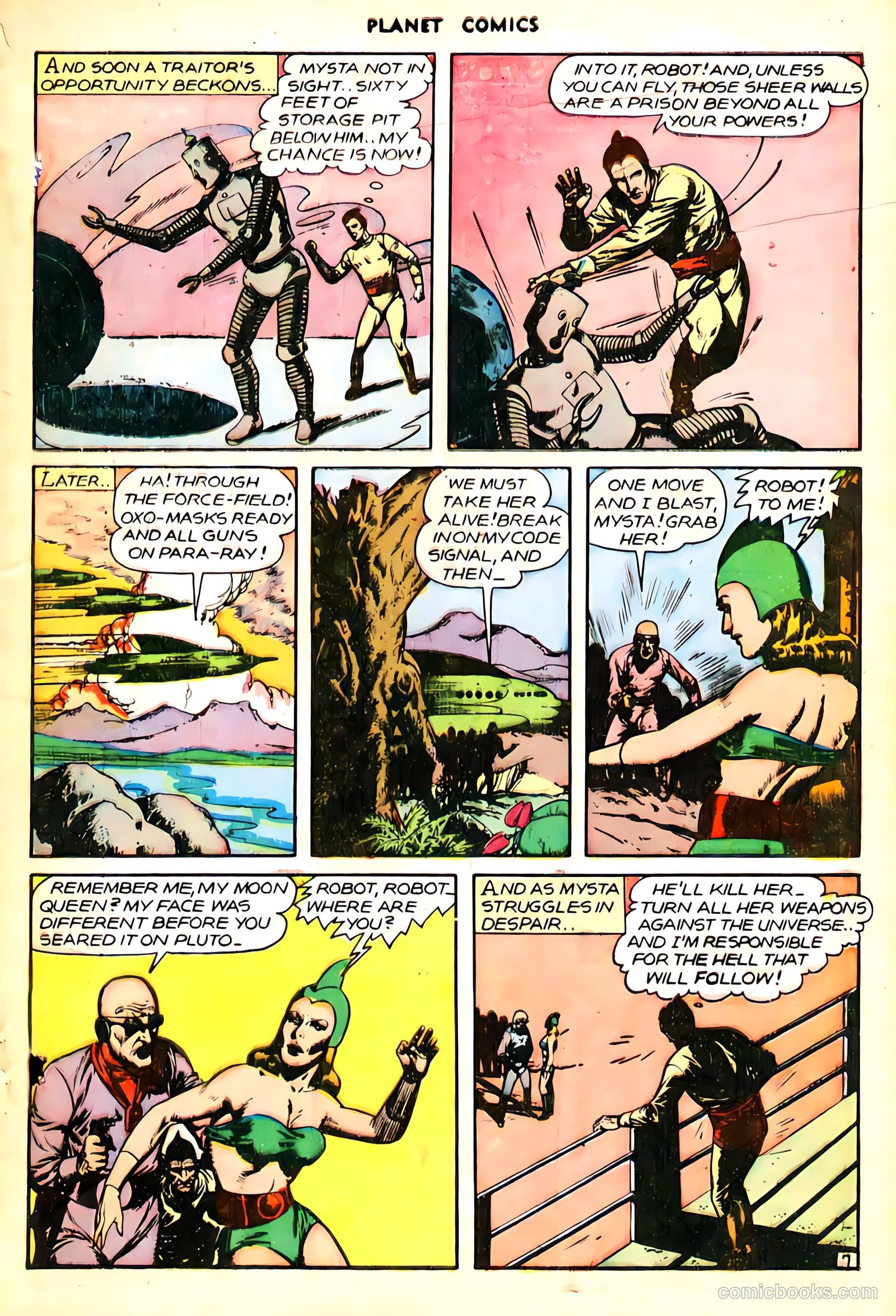 Planet Comics #44 — page 50 of 53