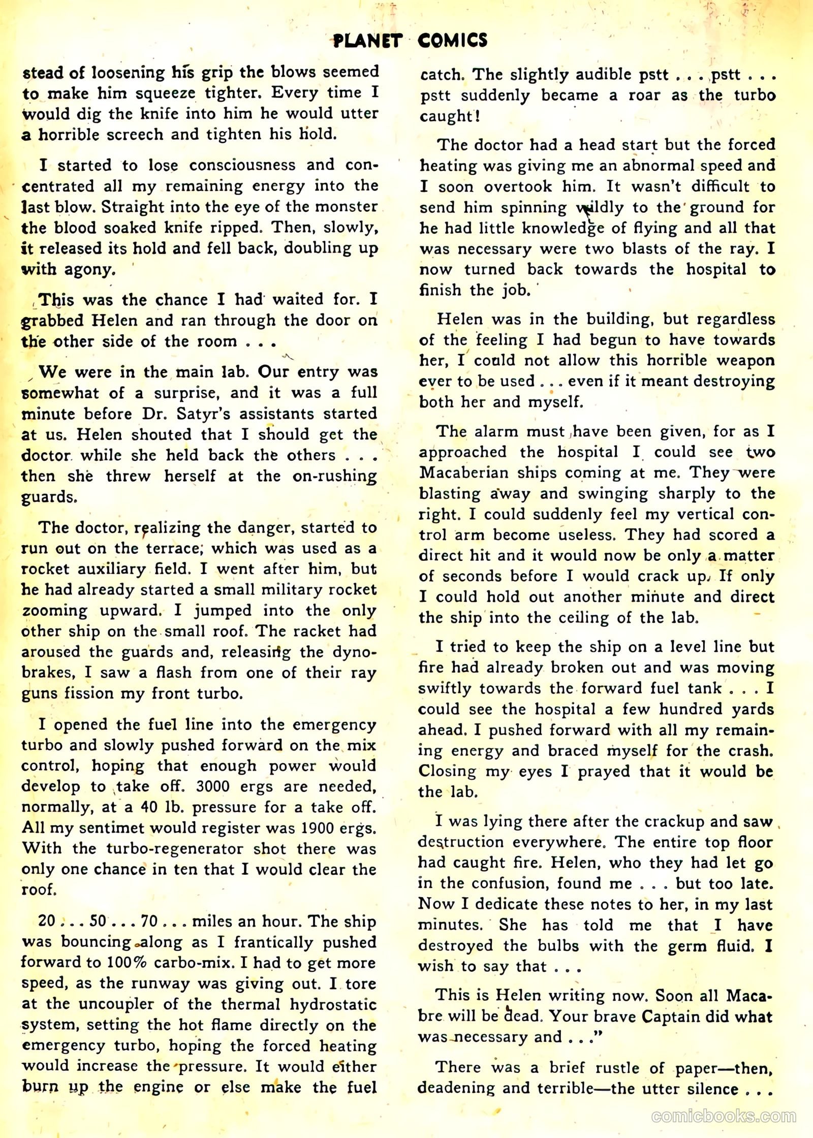 Planet Comics #46 — page 35 of 53