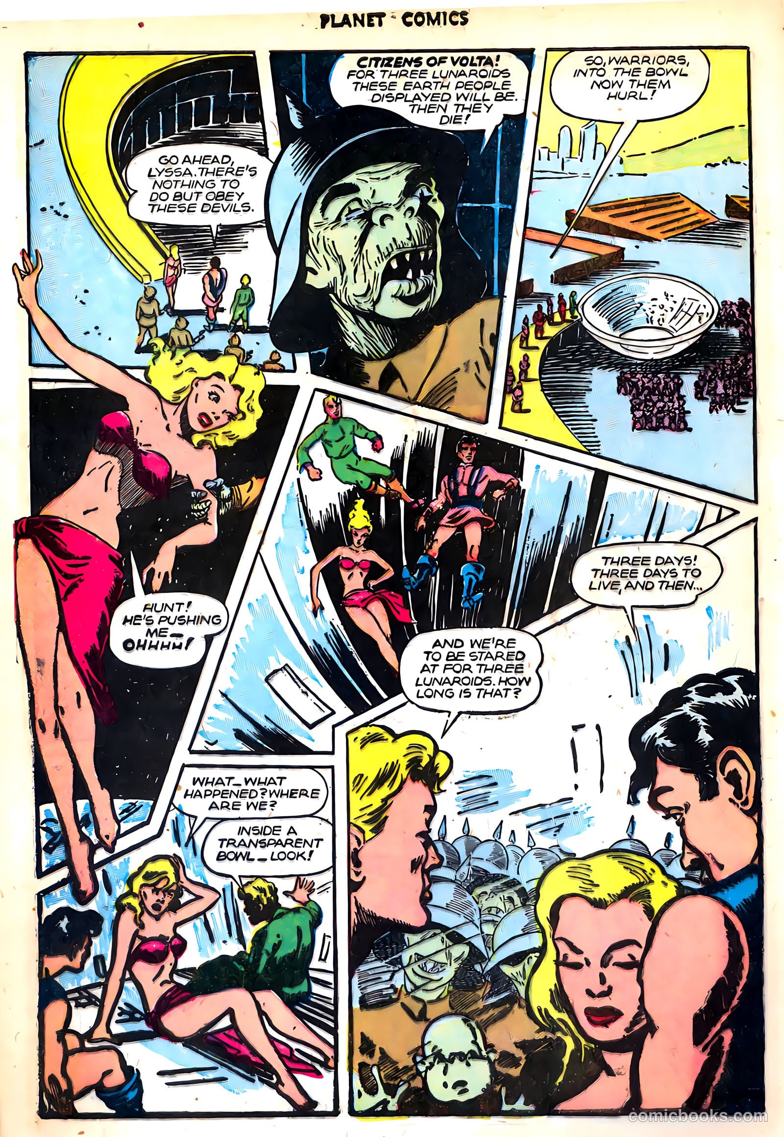 Planet Comics #47 — page 8 of 52