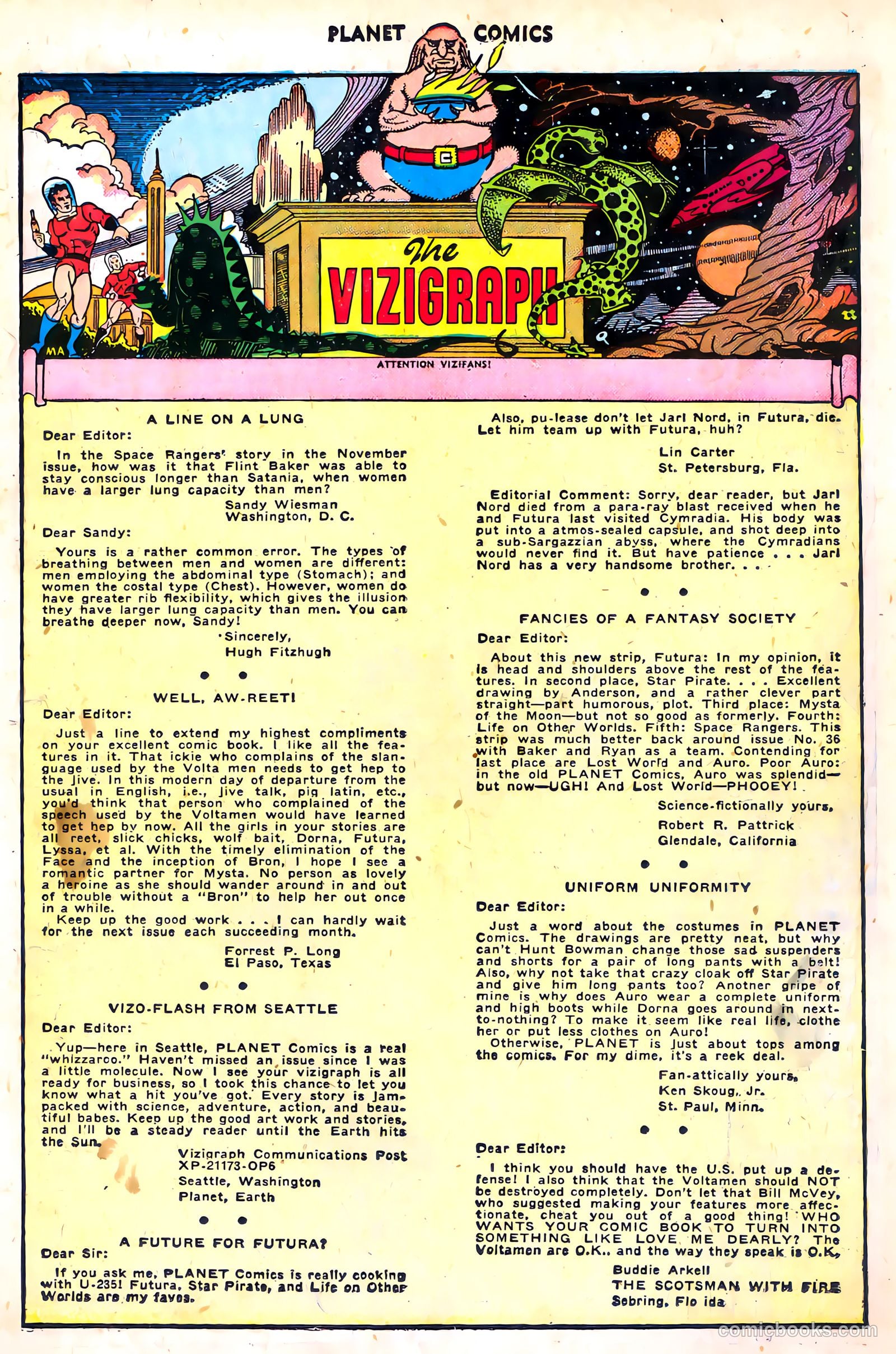Planet Comics #47 — page 19 of 52