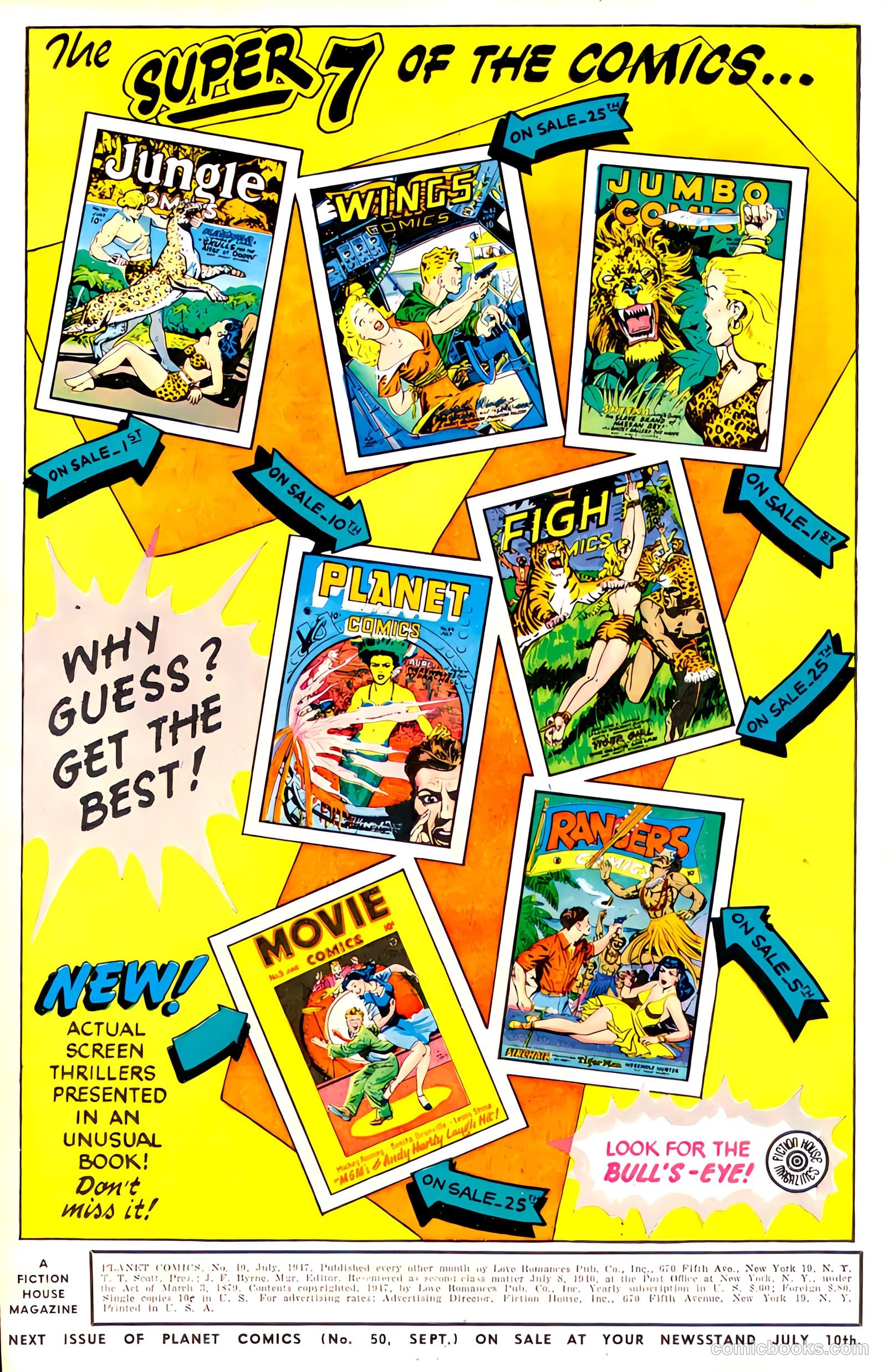 Planet Comics #49 — page 2 of 52