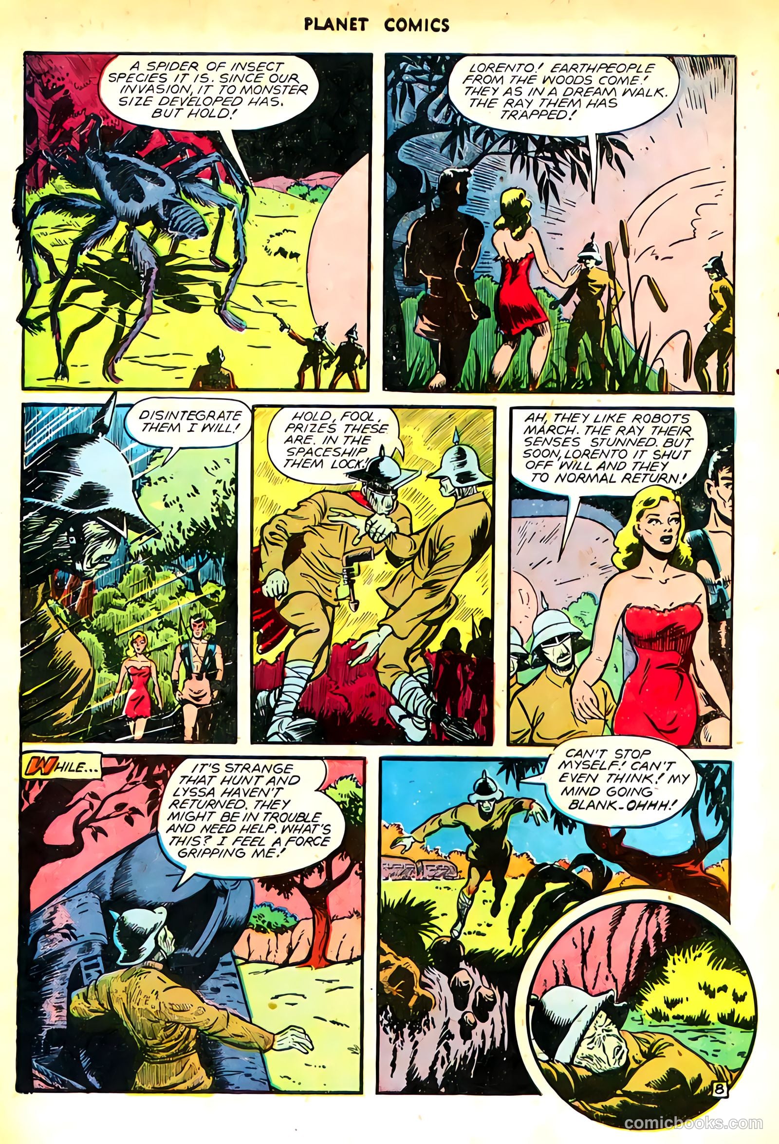 Planet Comics #49 — page 10 of 52