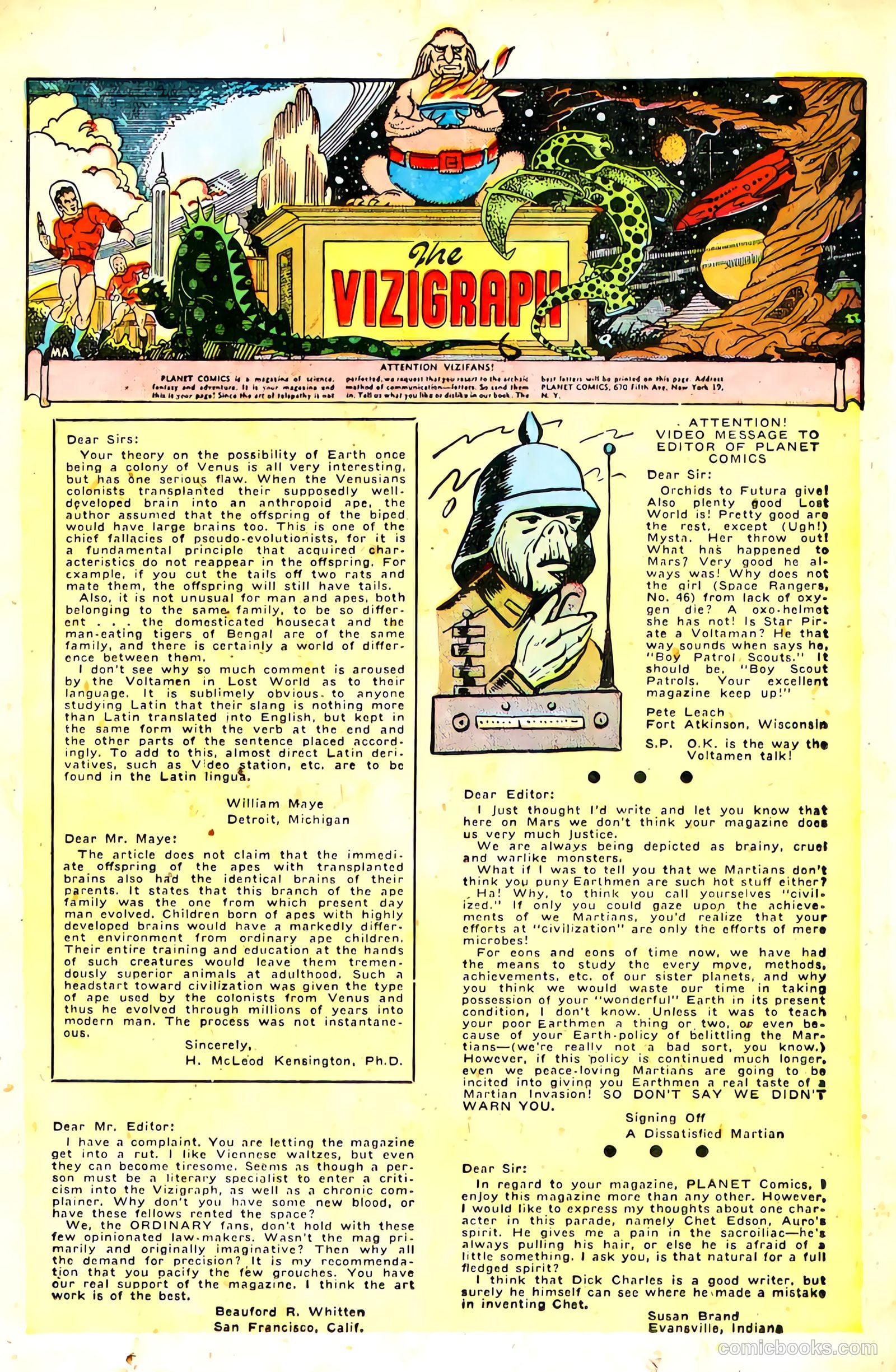 Planet Comics #49 — page 19 of 52