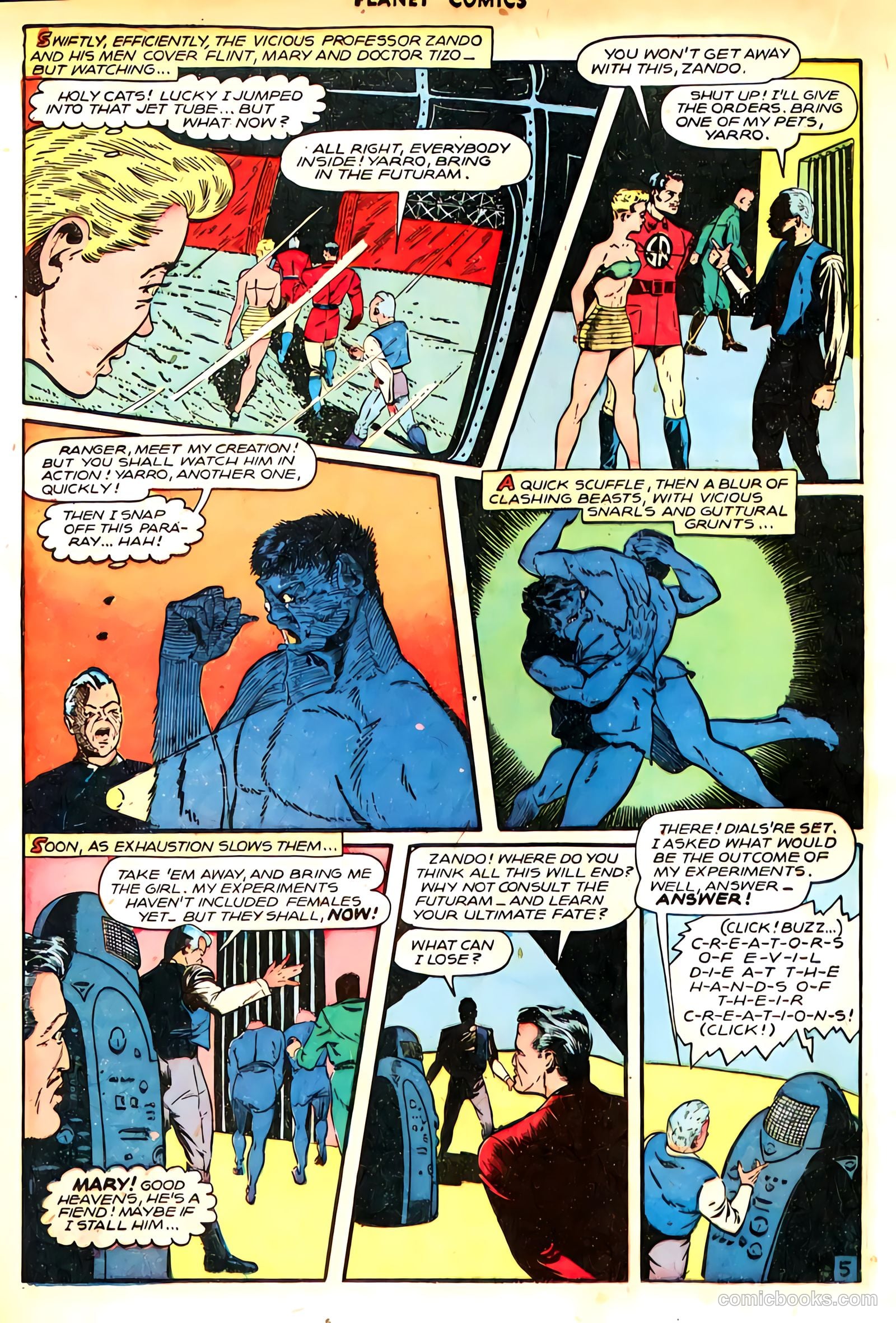 Planet Comics #49 — page 32 of 52