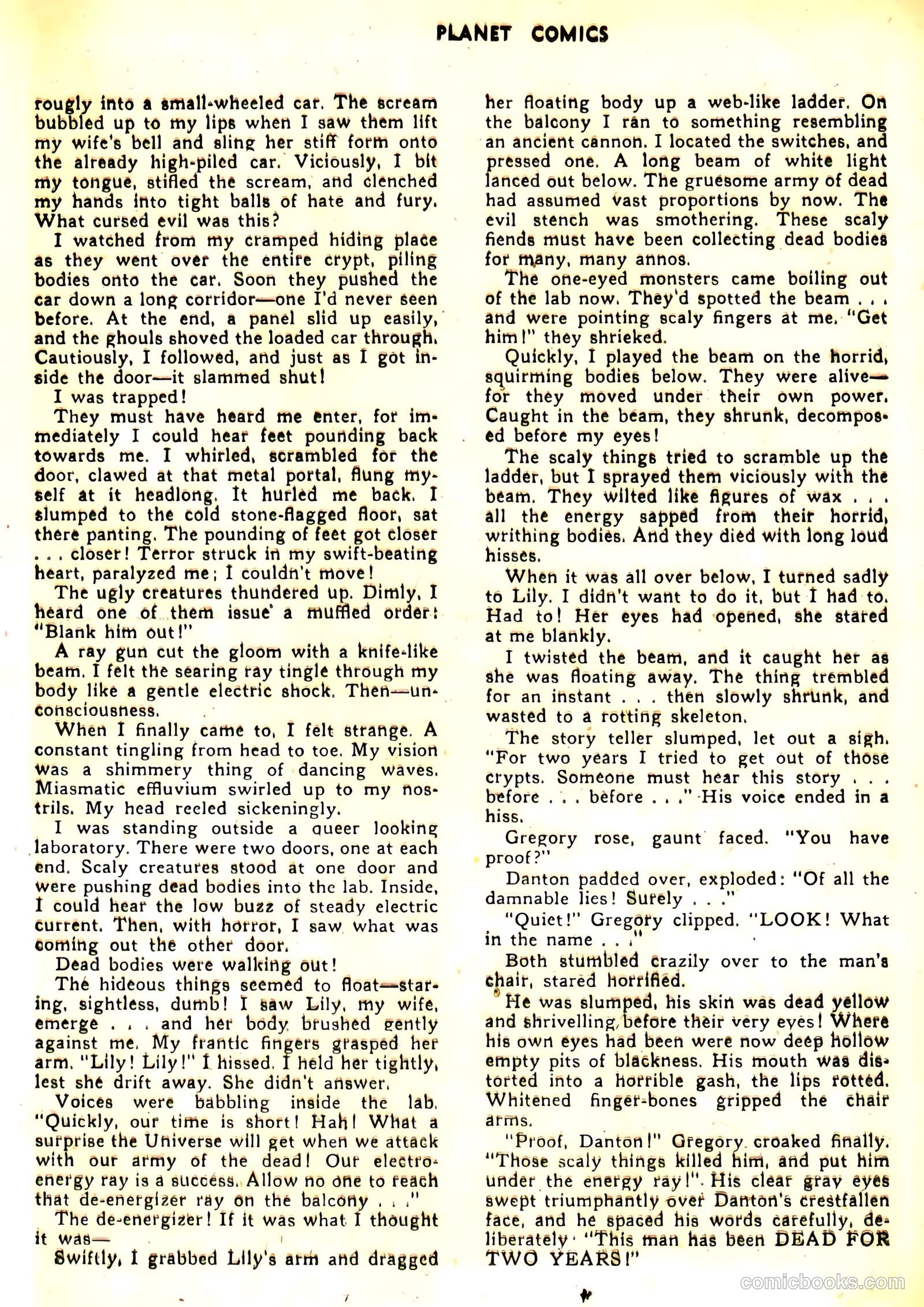 Planet Comics #49 — page 35 of 52