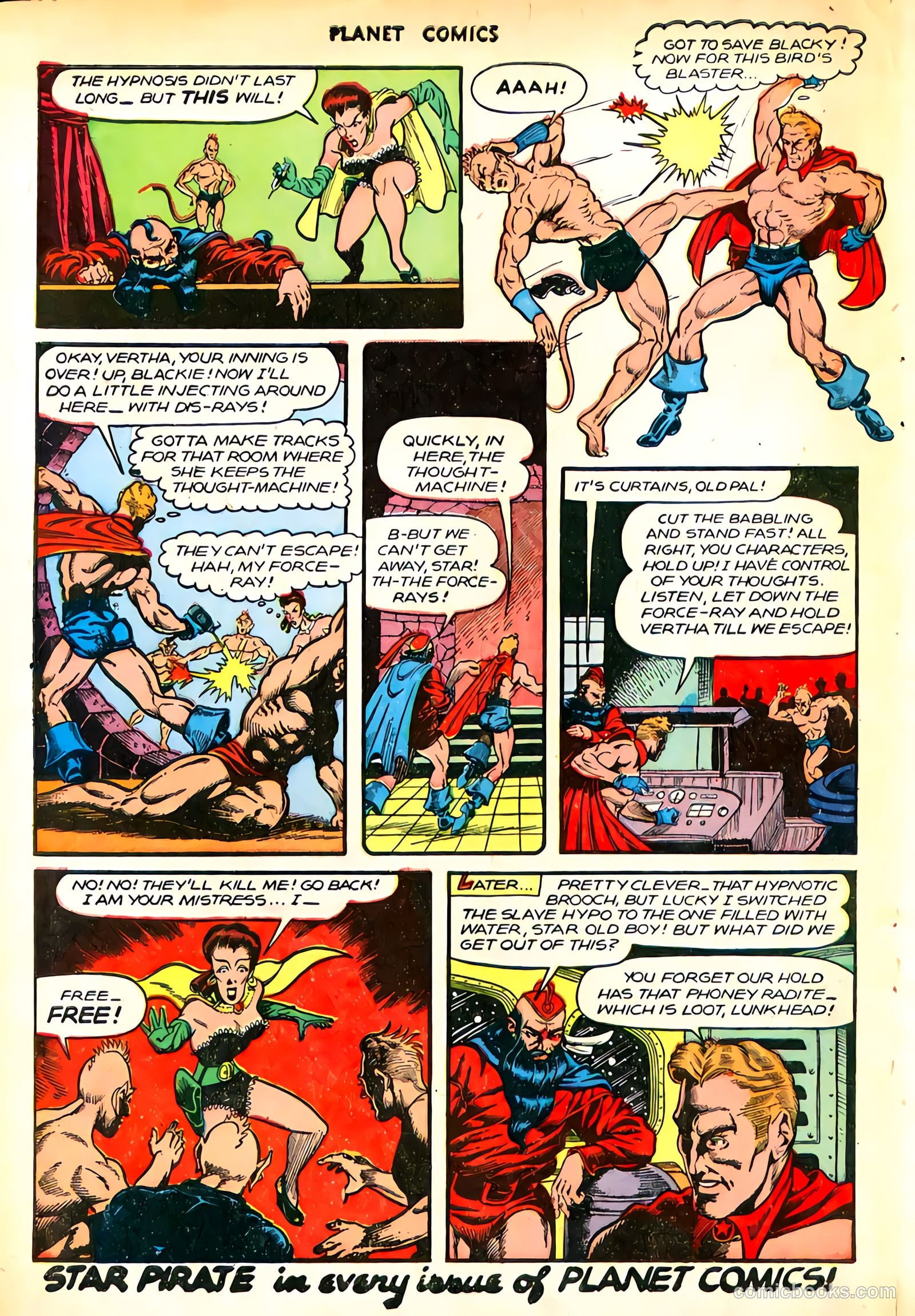 Planet Comics #49 — page 50 of 52
