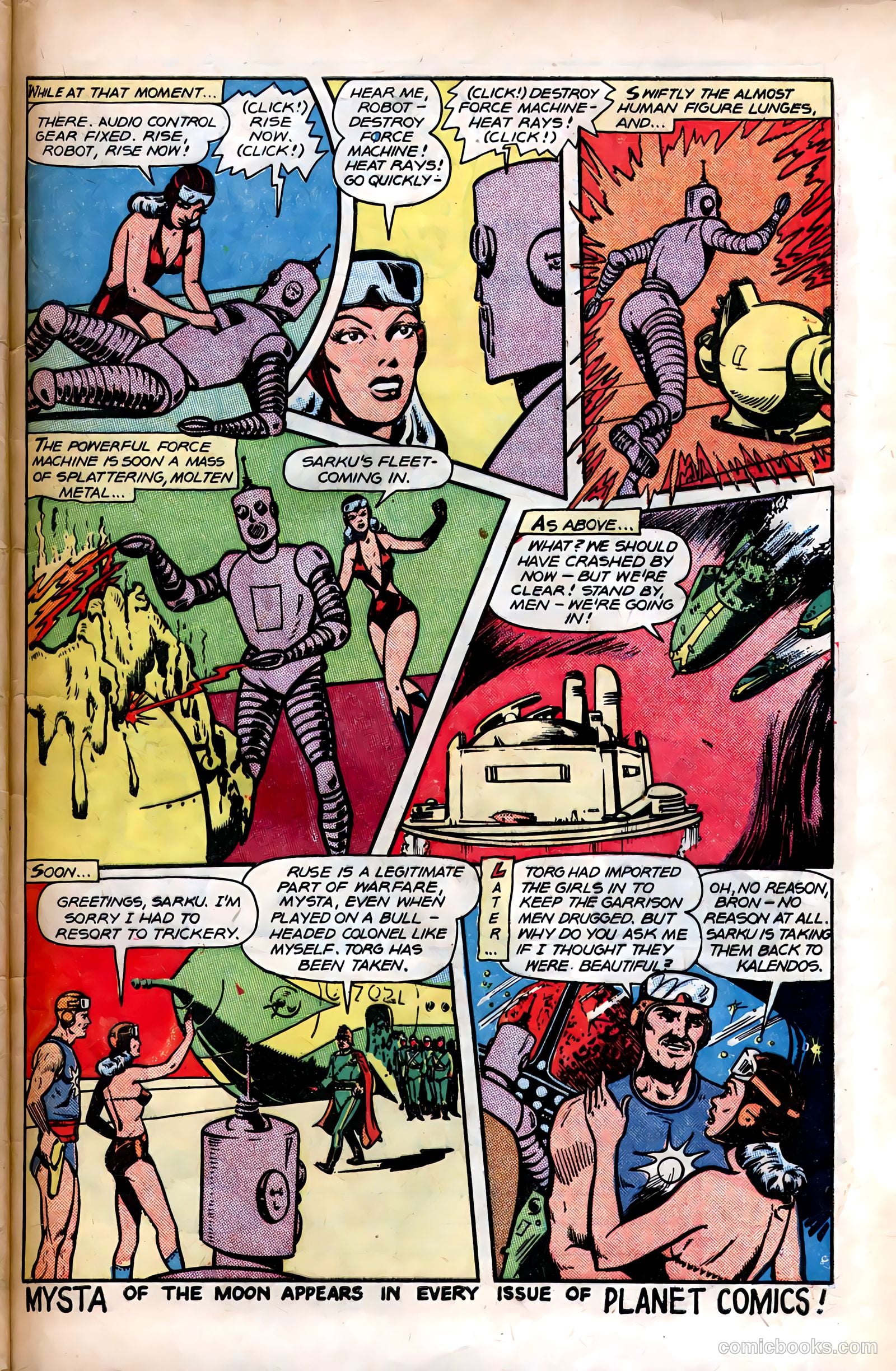 Planet Comics #51 — page 50 of 53