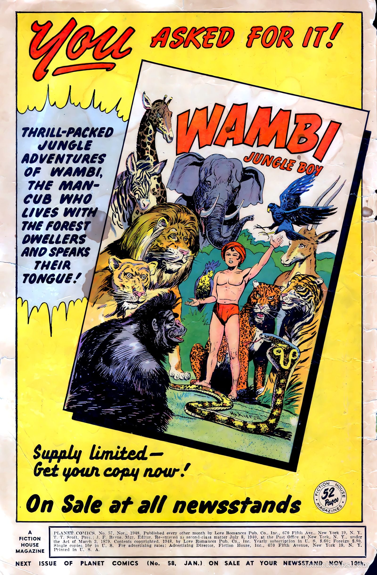 Planet Comics #57 — page 2 of 52