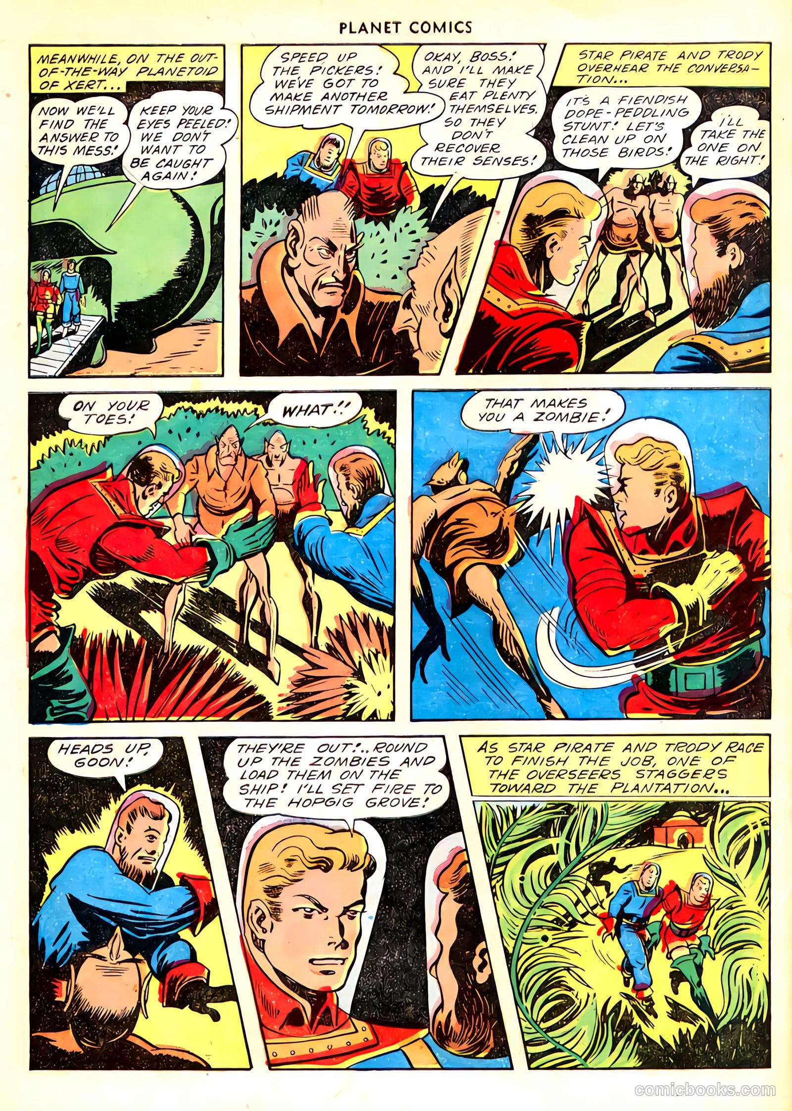 Planet Comics #65 — page 32 of 36