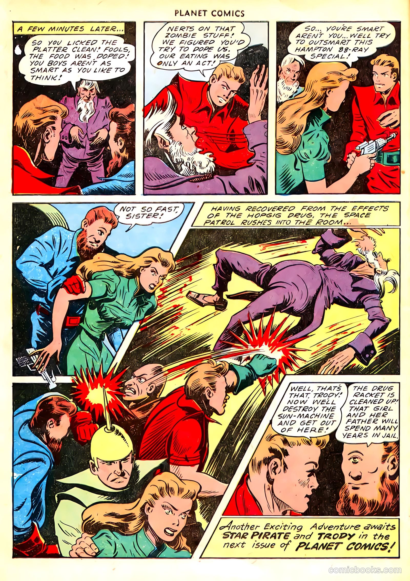 Planet Comics #65 — page 34 of 36