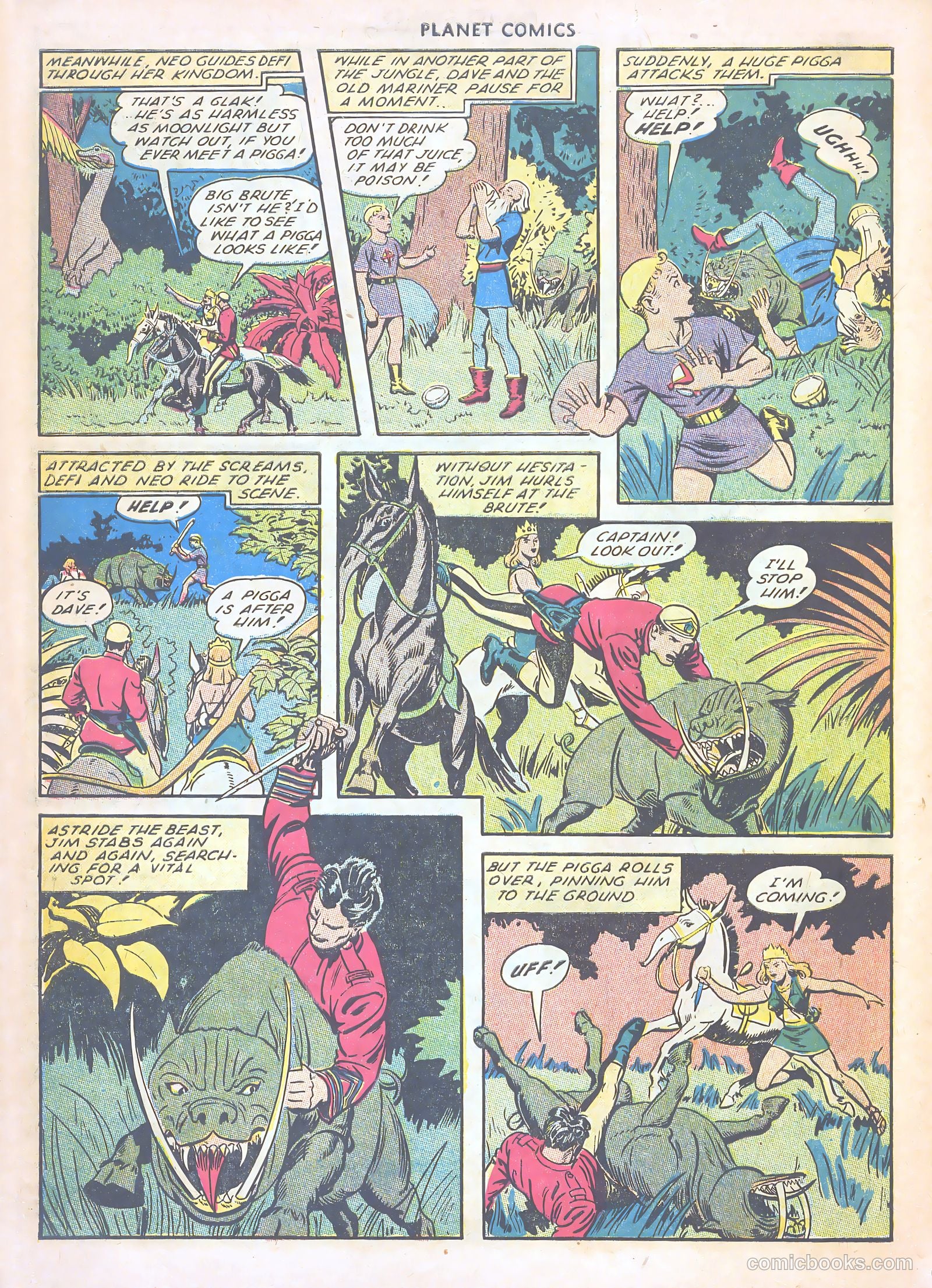 Planet Comics #66 — page 8 of 36
