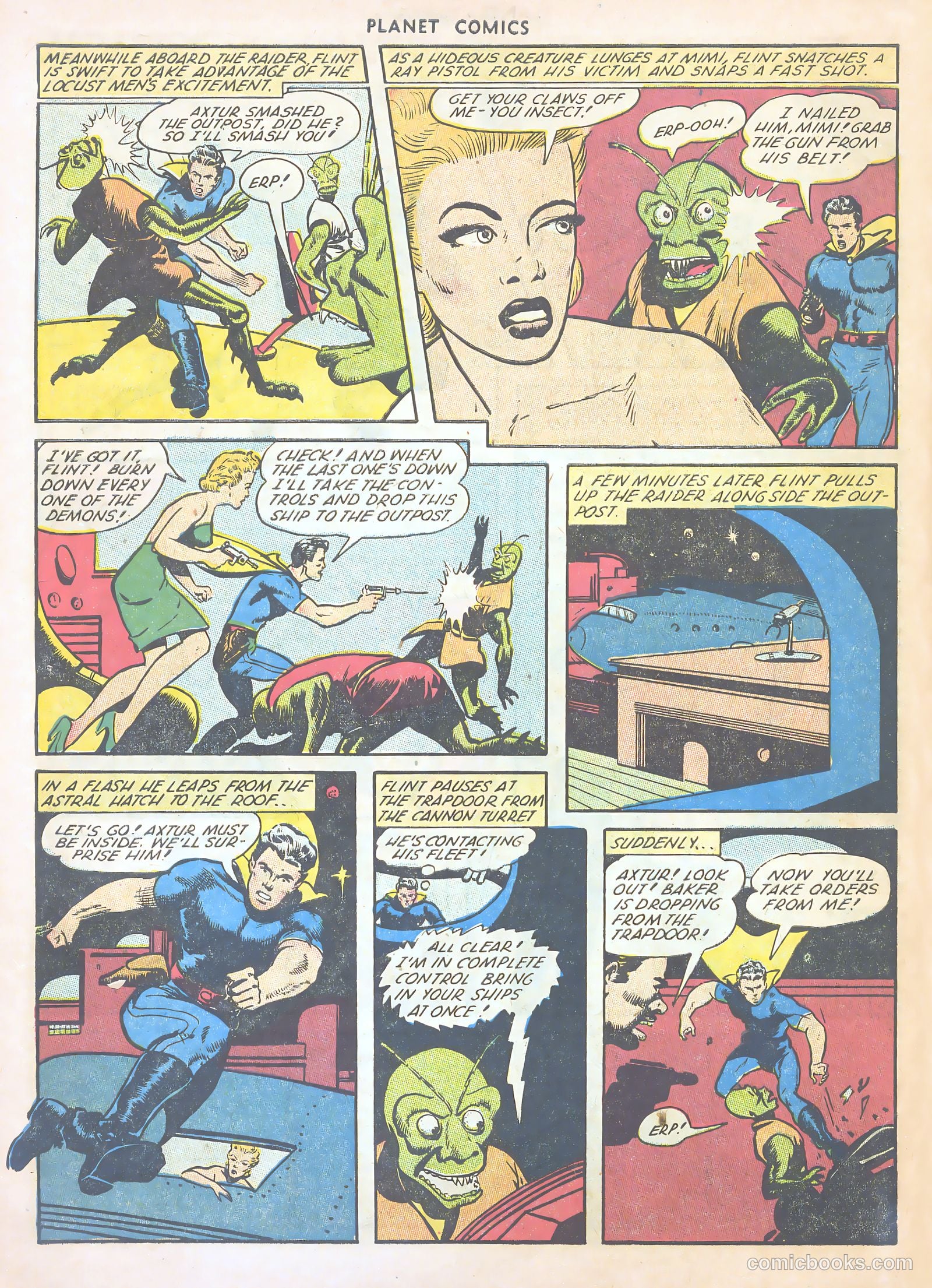Planet Comics #66 — page 32 of 36