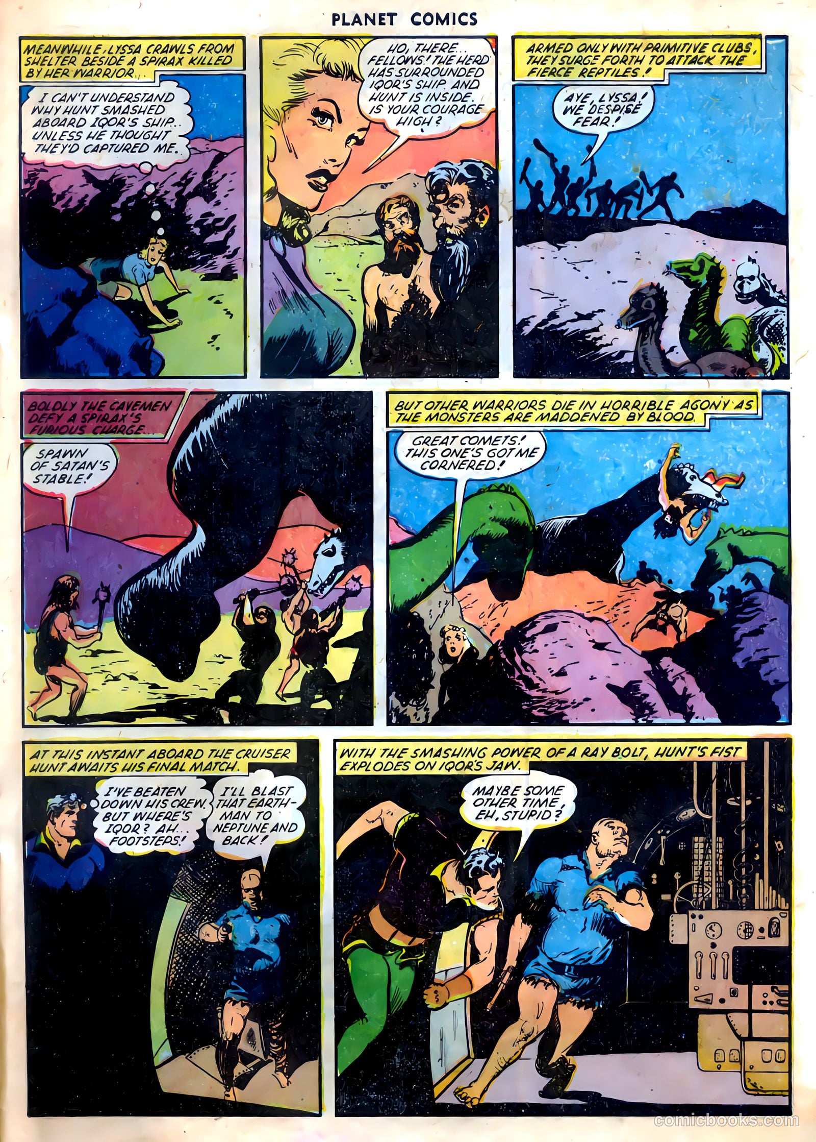 Planet Comics #67 — page 36 of 39