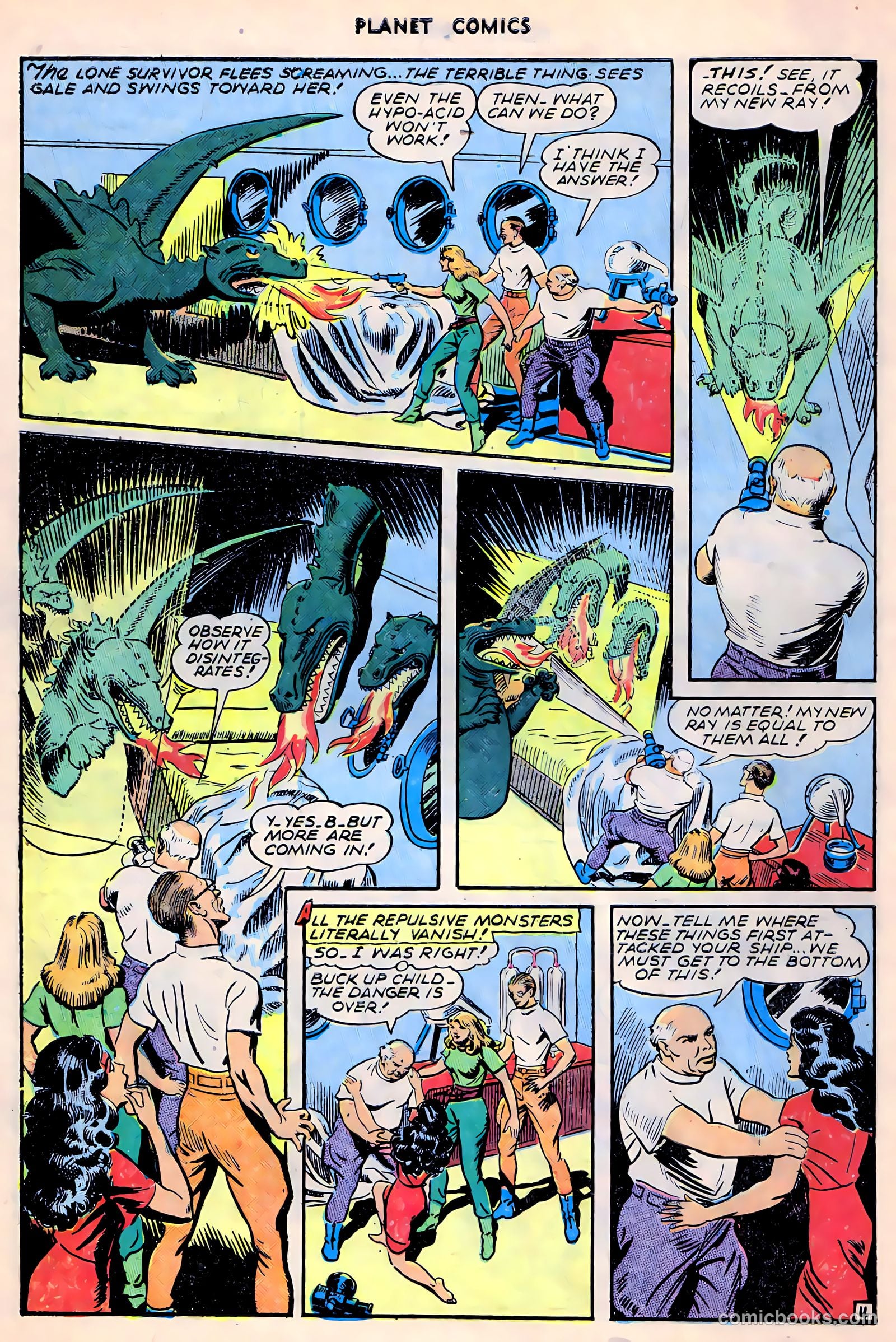 Planet Comics #68 — page 32 of 36