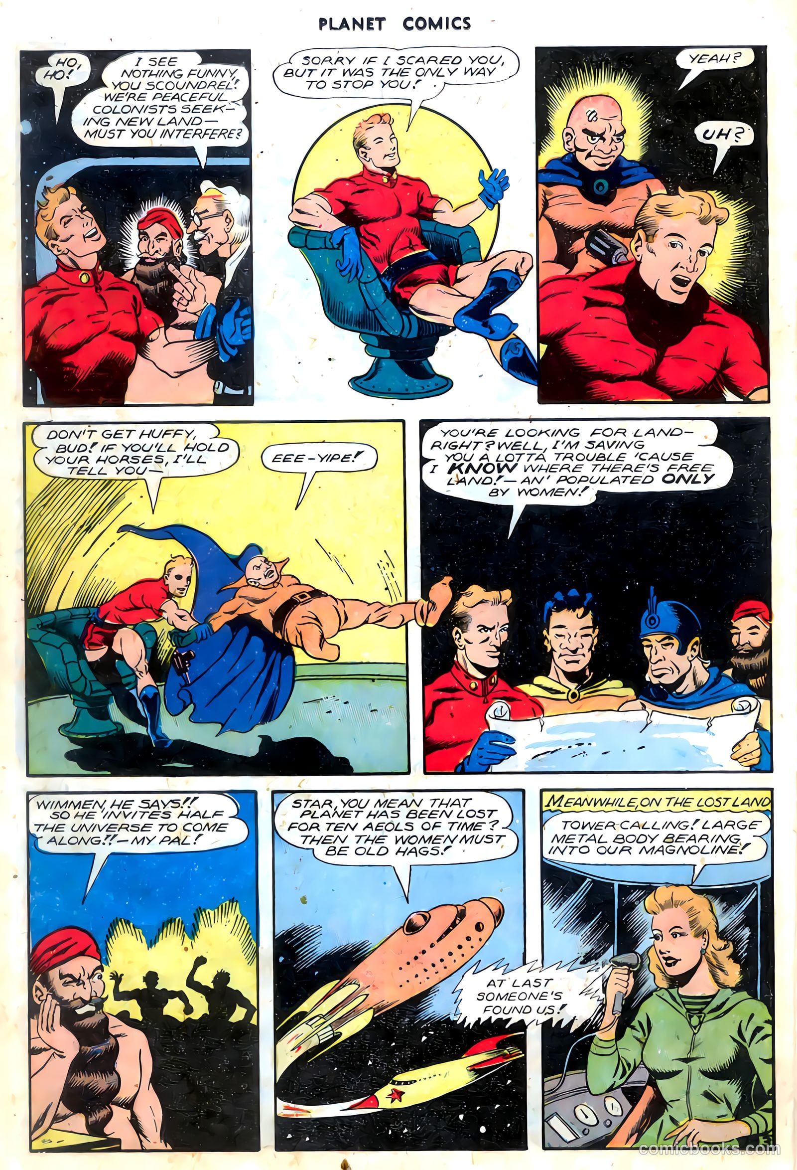 Planet Comics #70 — page 22 of 36