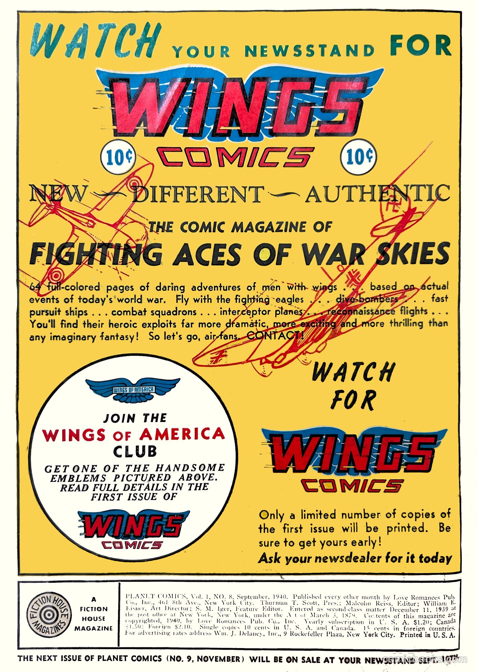 Planet Comics #8 — page 2 of 68