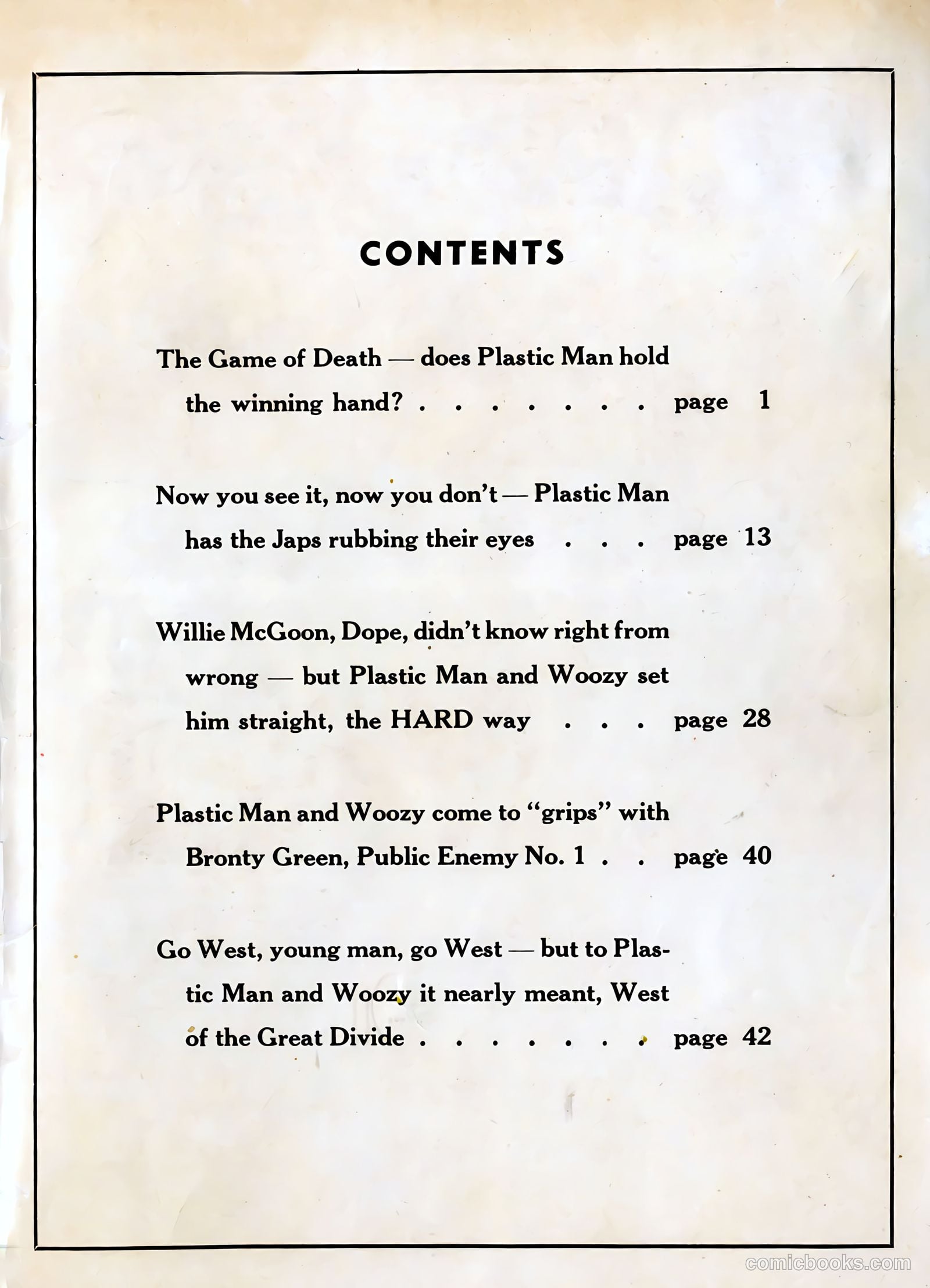 Plastic #1 — page 59 of 59