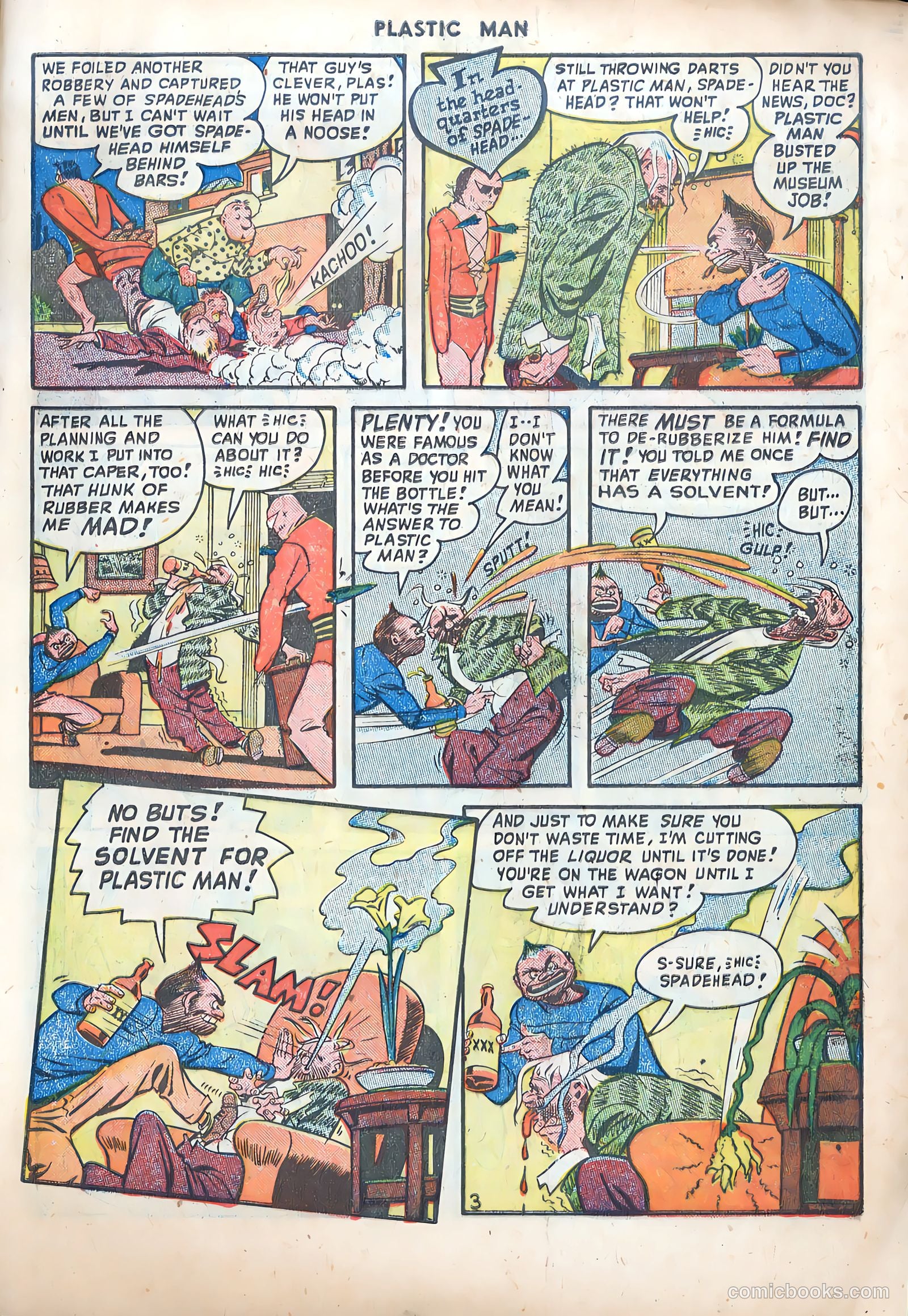 Plastic Man #12 — page 5 of 52