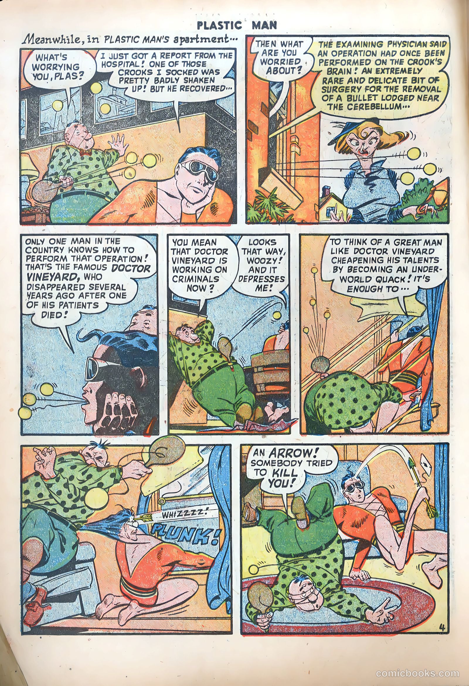 Plastic Man #12 — page 6 of 52