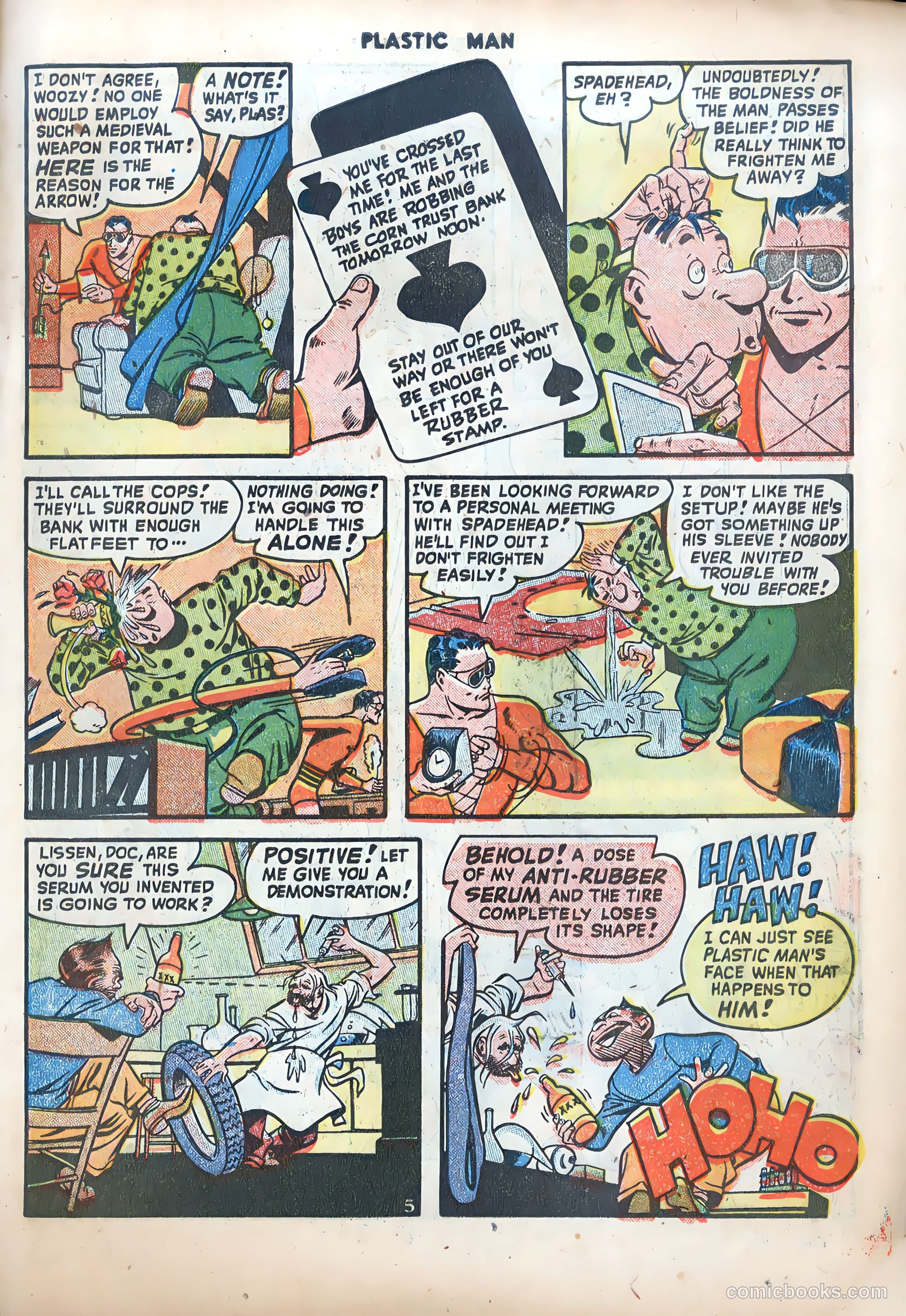 Plastic Man #12 — page 7 of 52