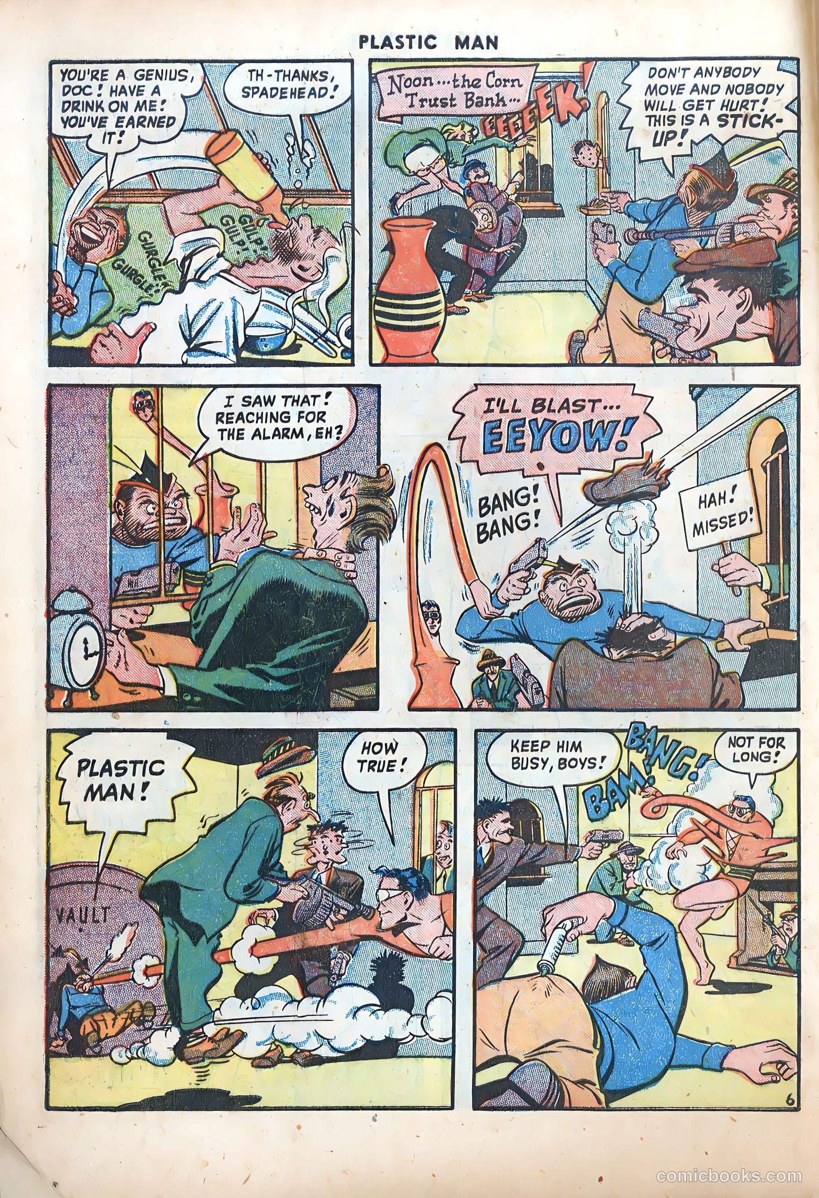 Plastic Man #12 — page 8 of 52