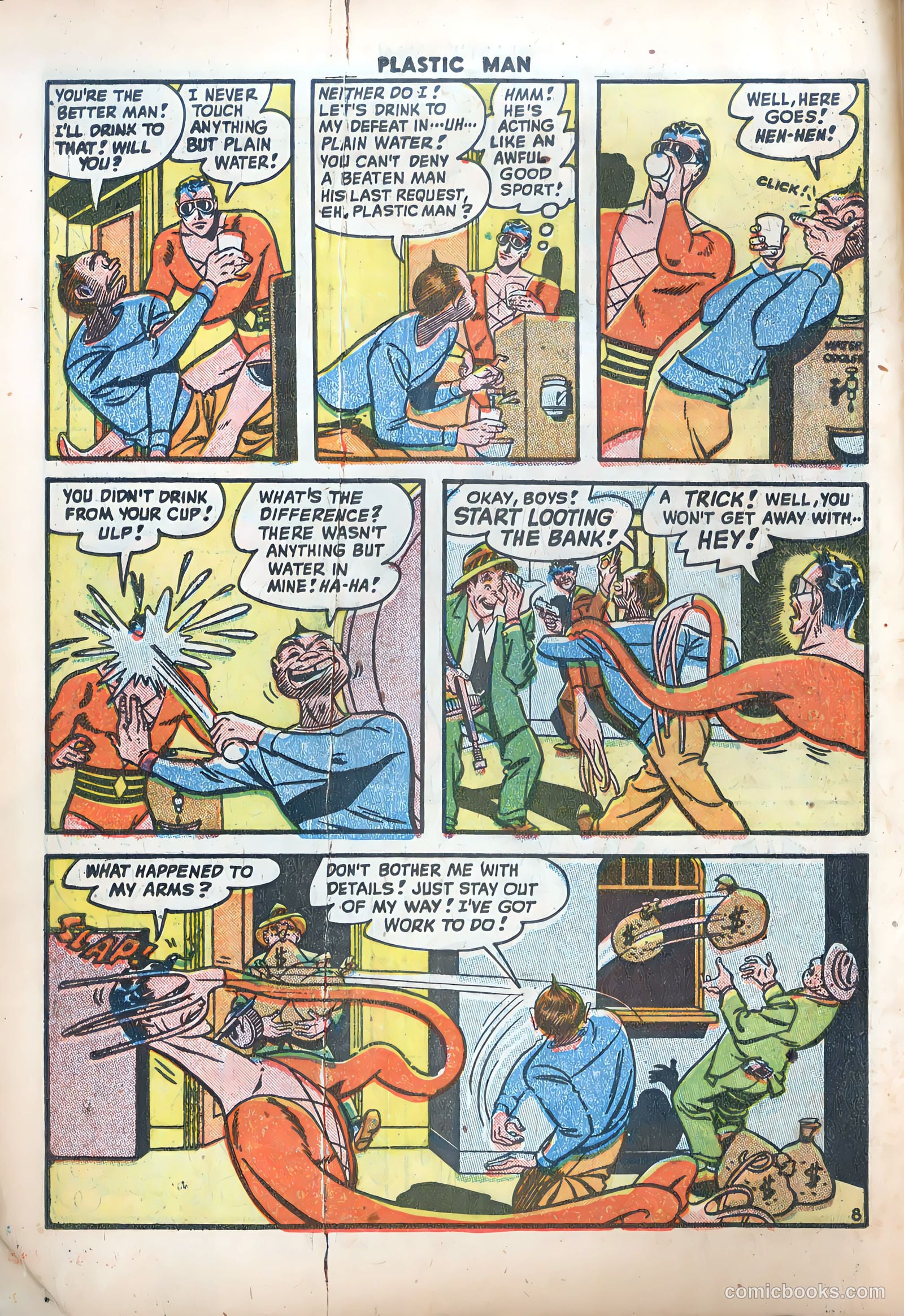 Plastic Man #12 — page 10 of 52