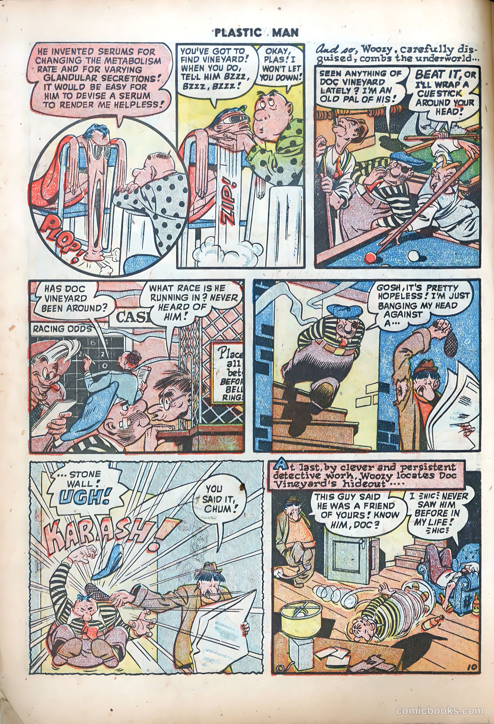 Plastic Man #12 — page 12 of 52