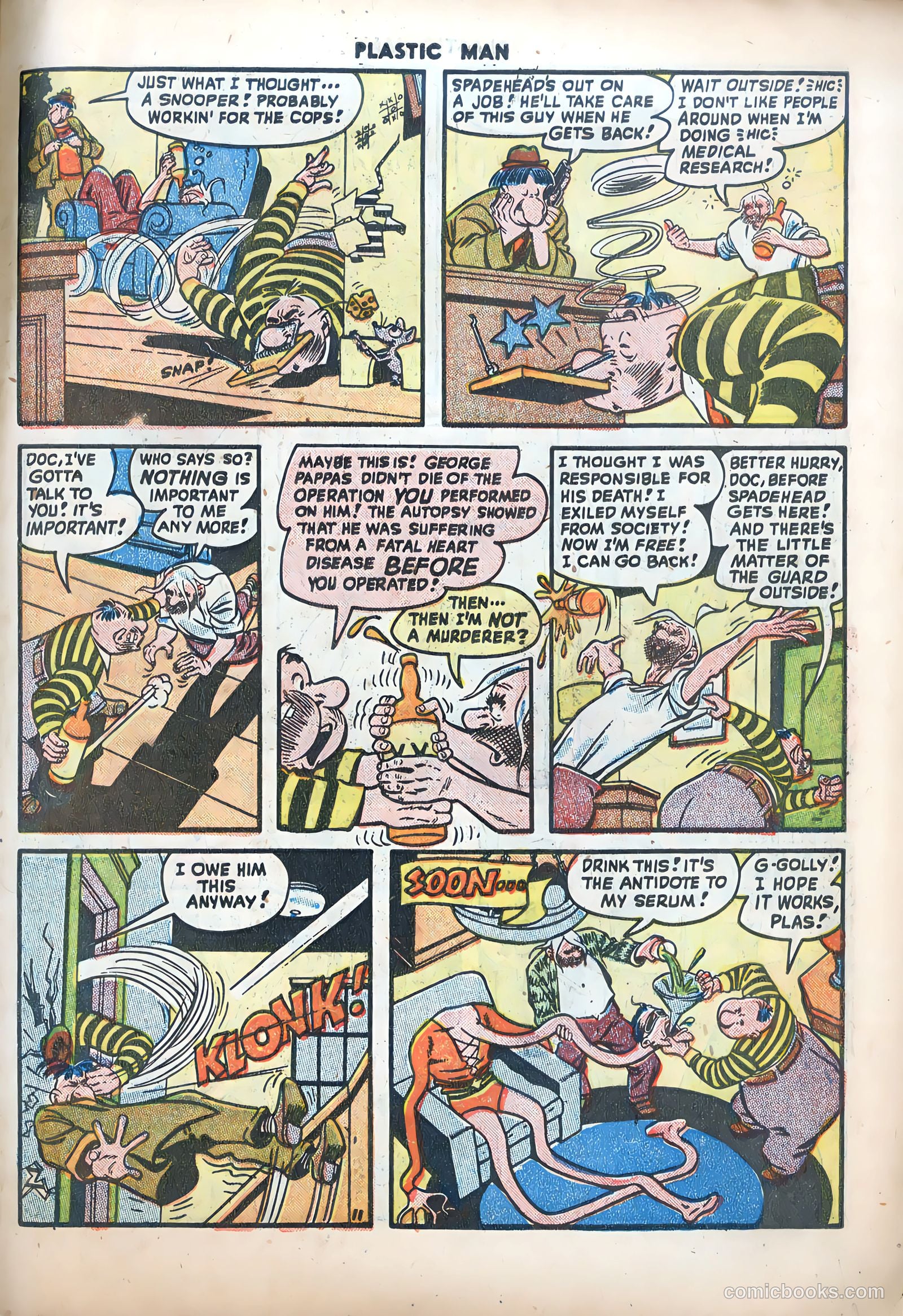 Plastic Man #12 — page 13 of 52