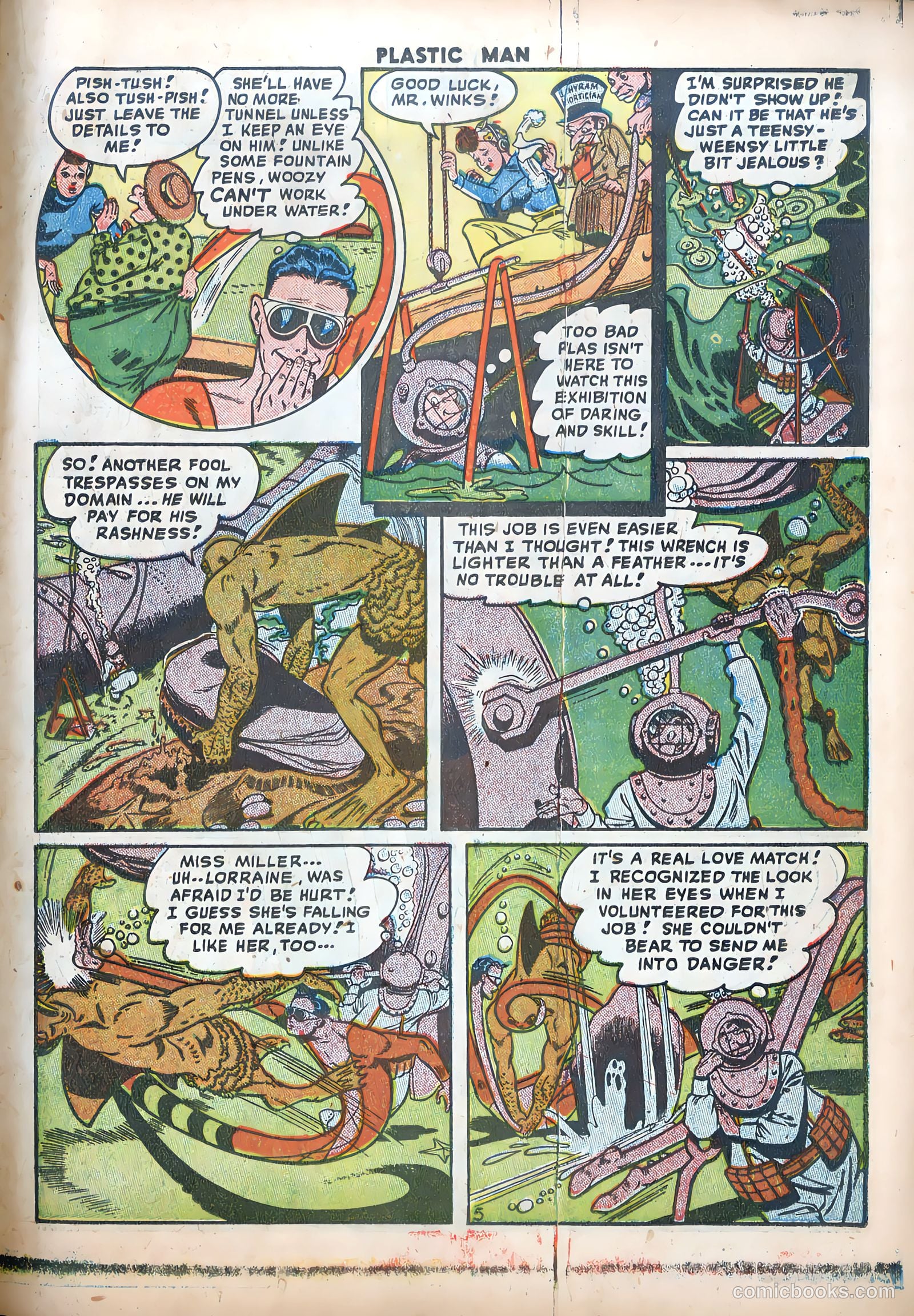Plastic Man #12 — page 19 of 52