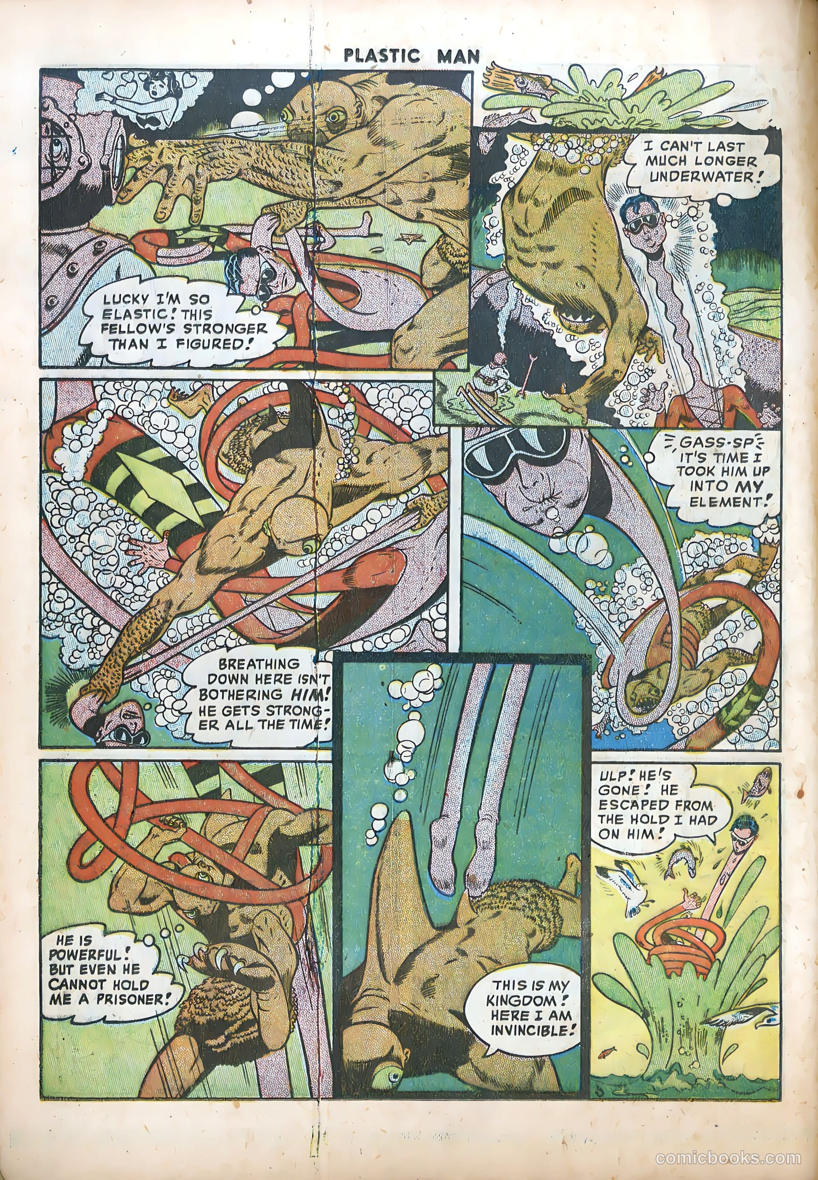 Plastic Man #12 — page 20 of 52