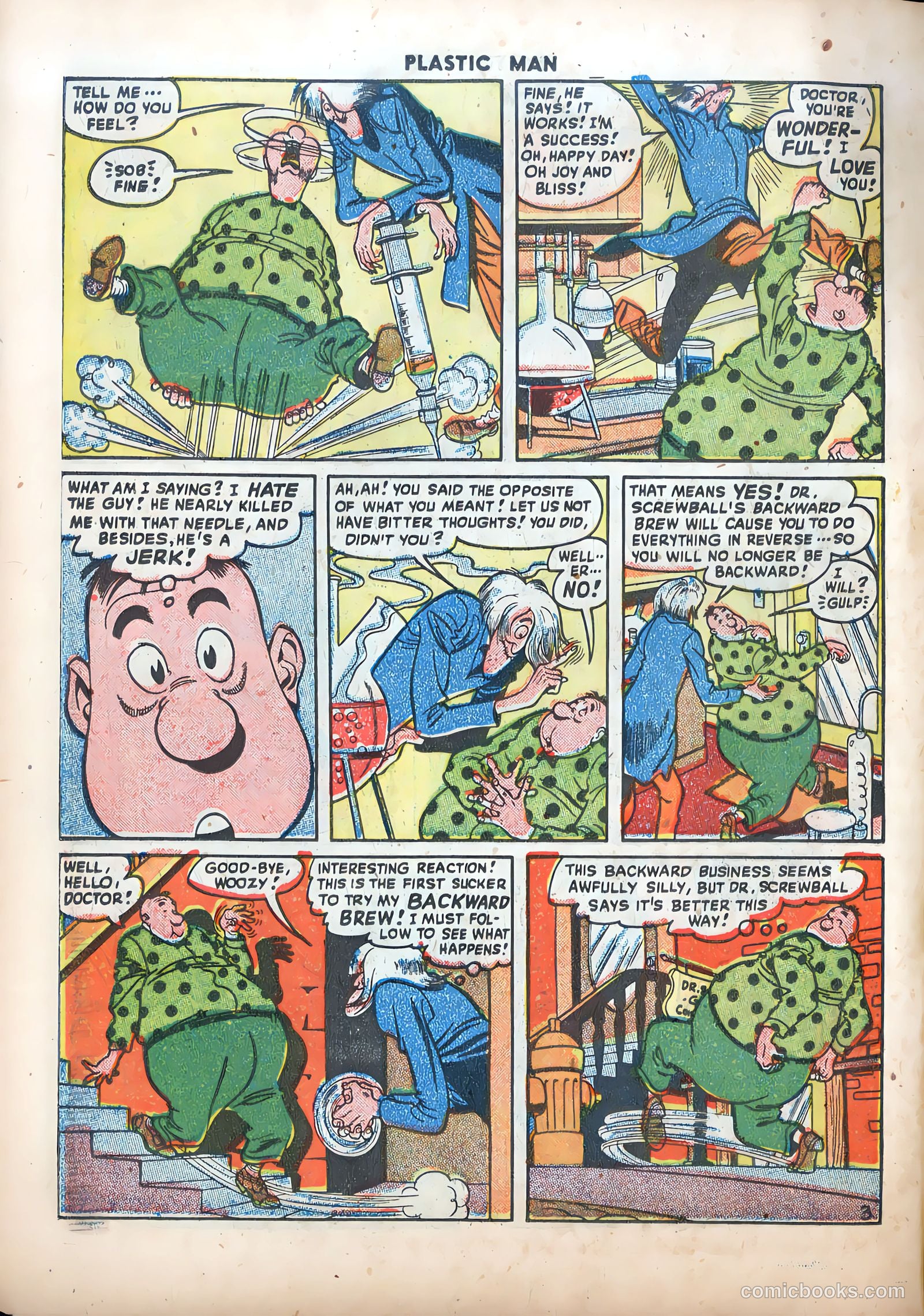 Plastic Man #12 — page 28 of 52