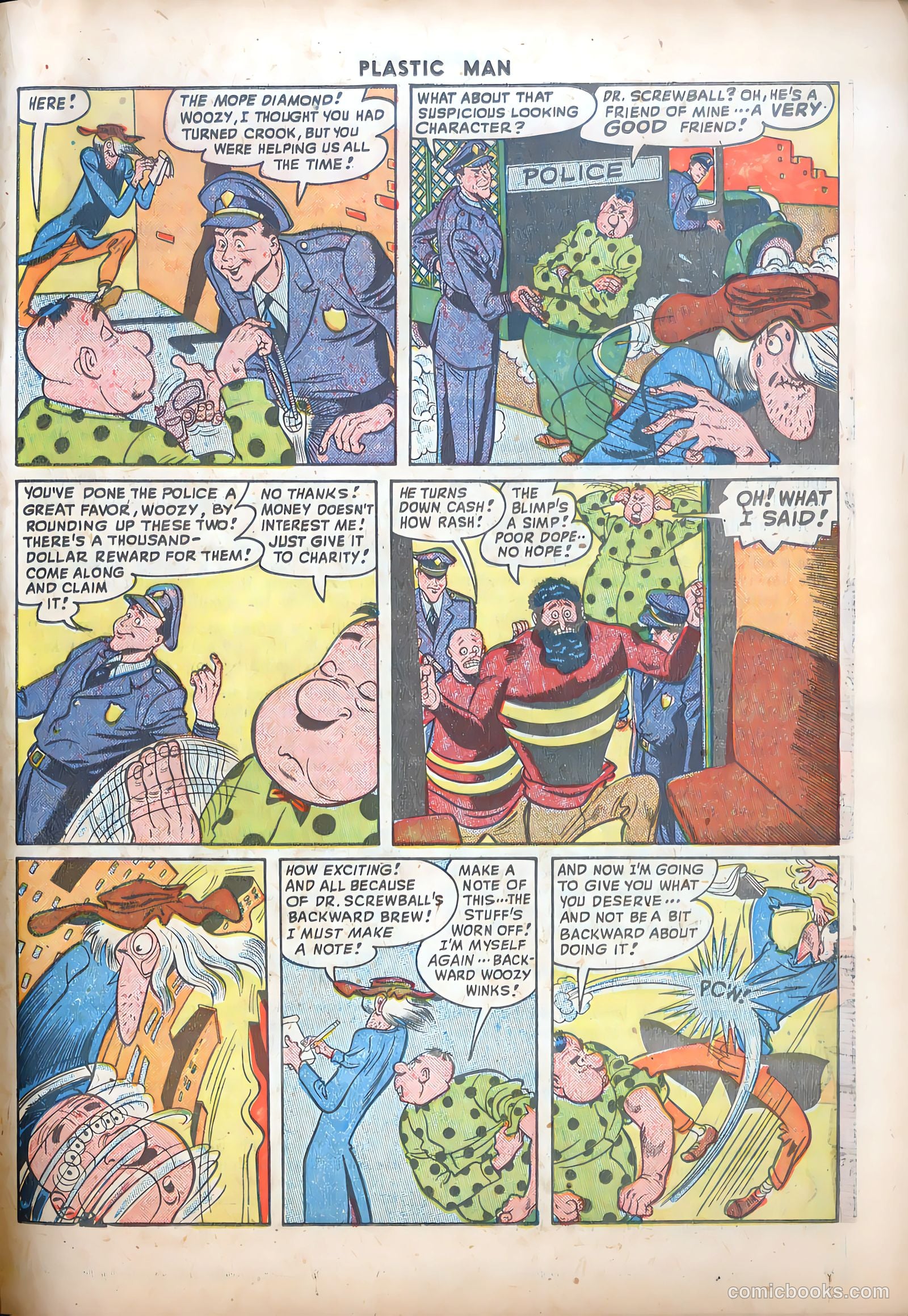 Plastic Man #12 — page 33 of 52