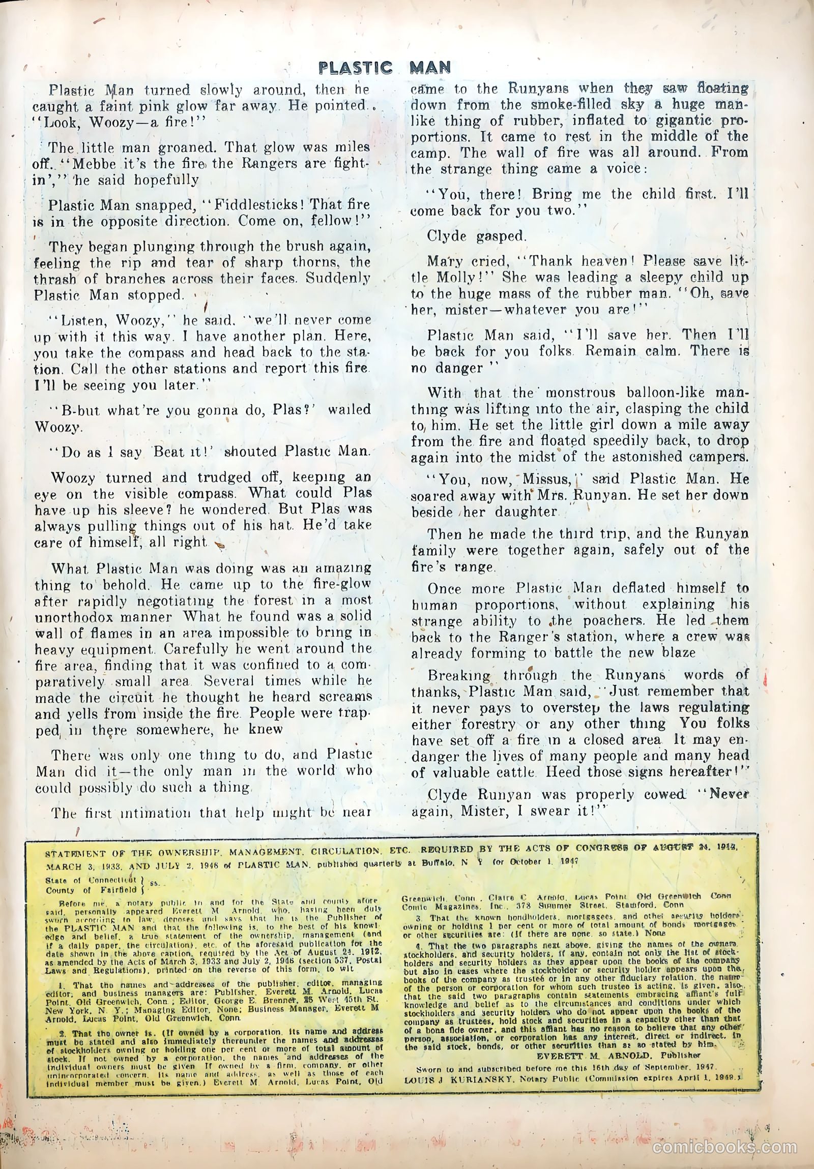 Plastic Man #12 — page 35 of 52