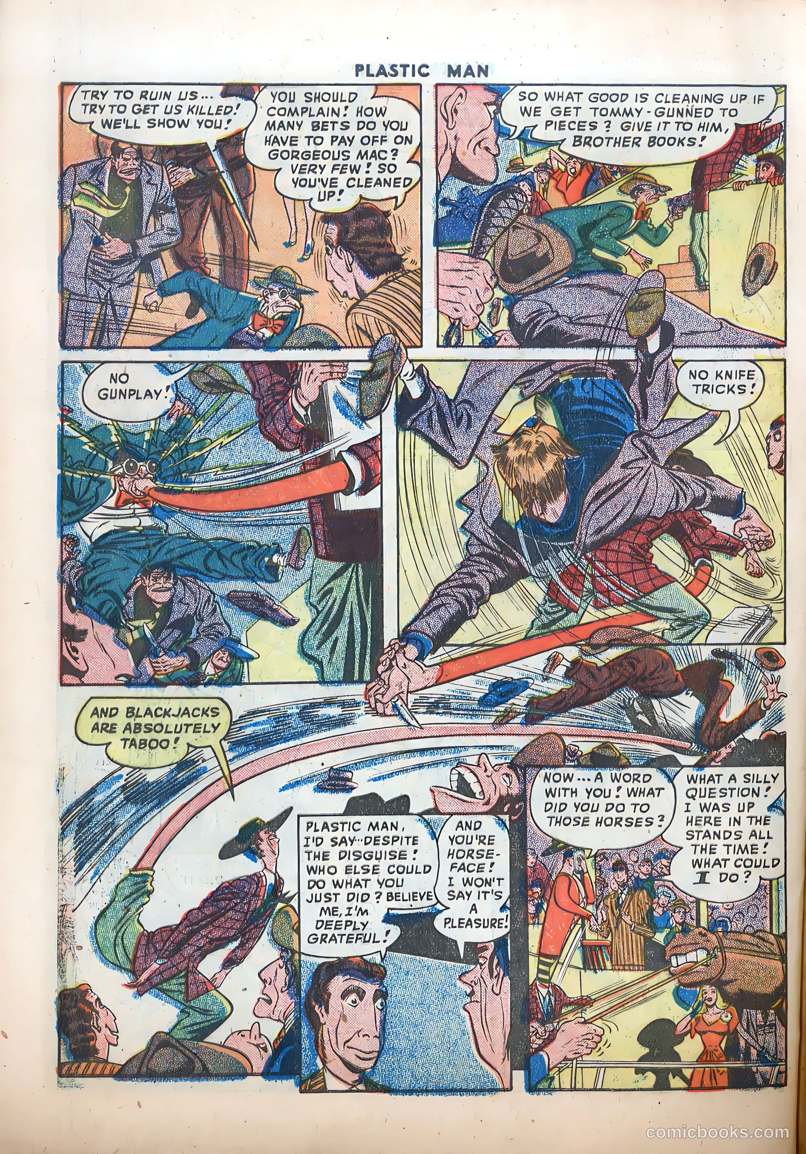 Plastic Man #12 — page 42 of 52