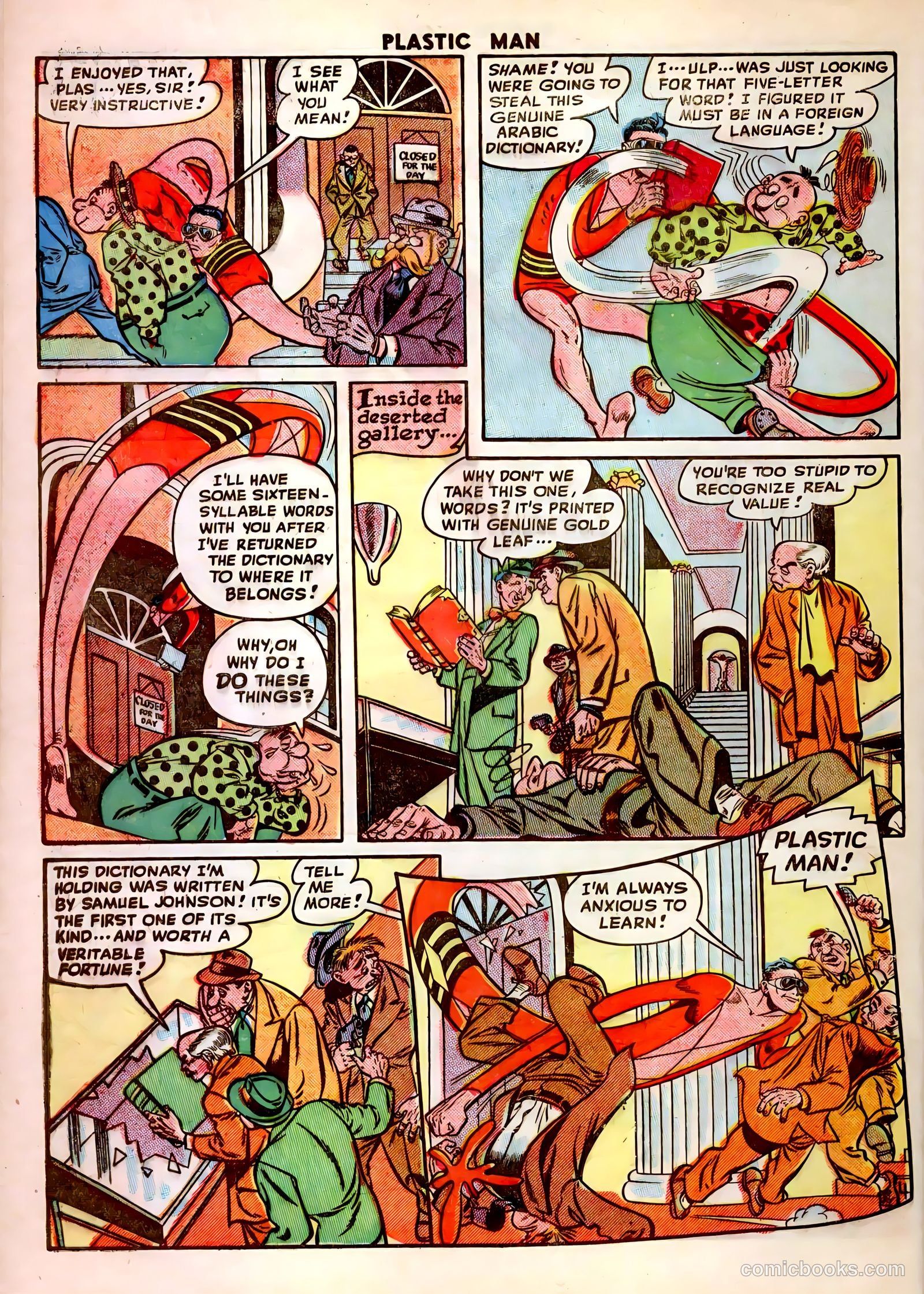Plastic Man #14 — page 6 of 52