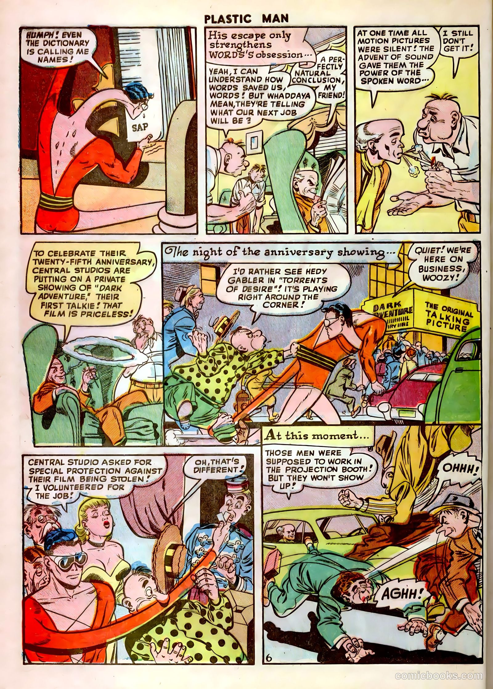 Plastic Man #14 — page 8 of 52