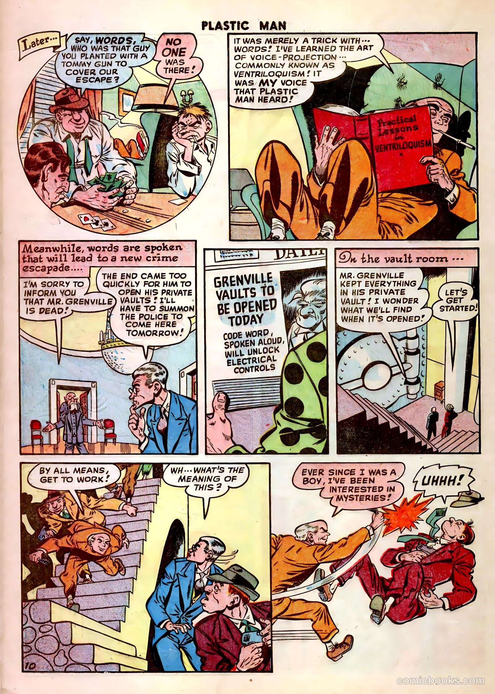 Plastic Man #14 — page 12 of 52