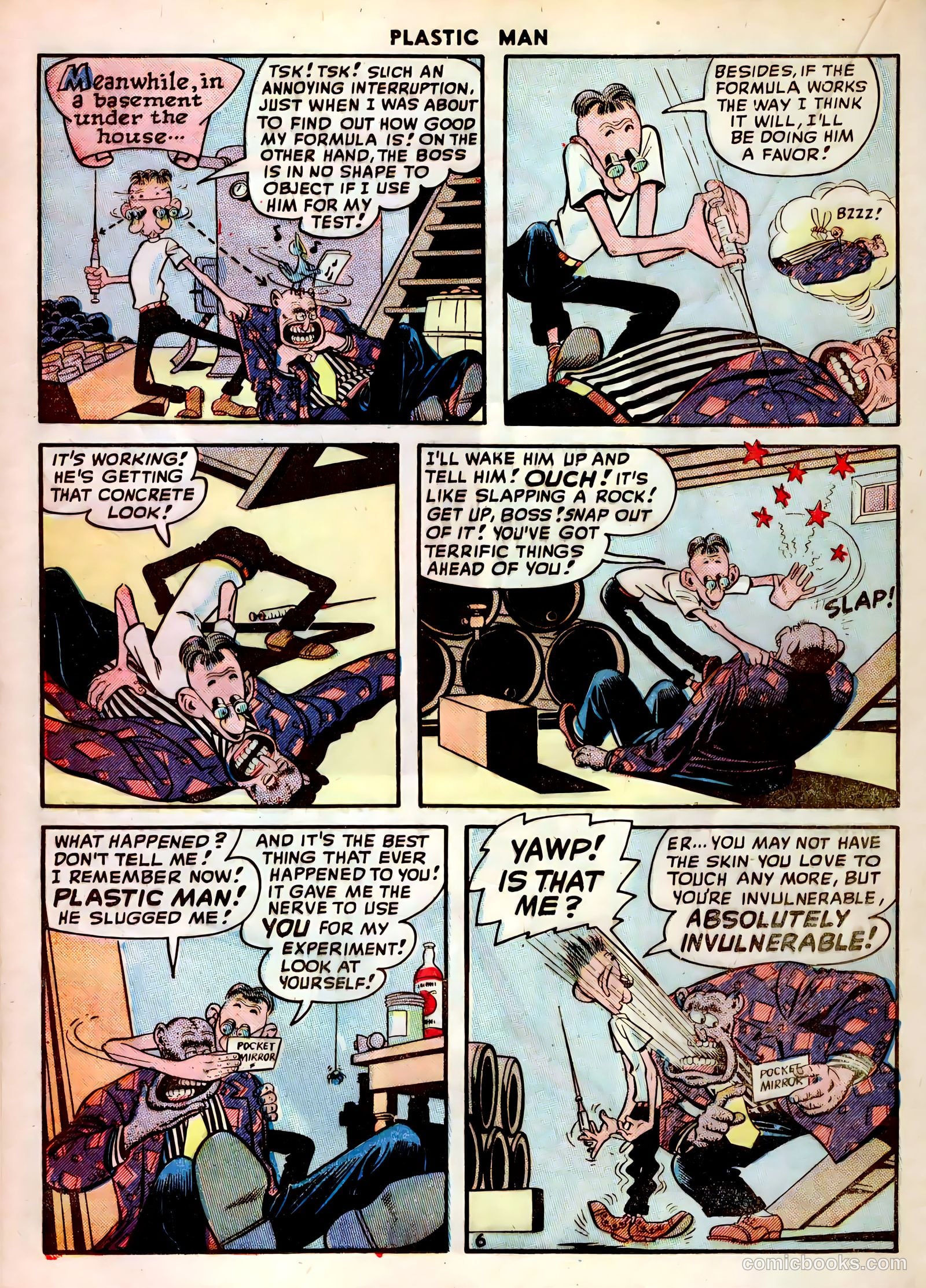 Plastic Man #14 — page 20 of 52