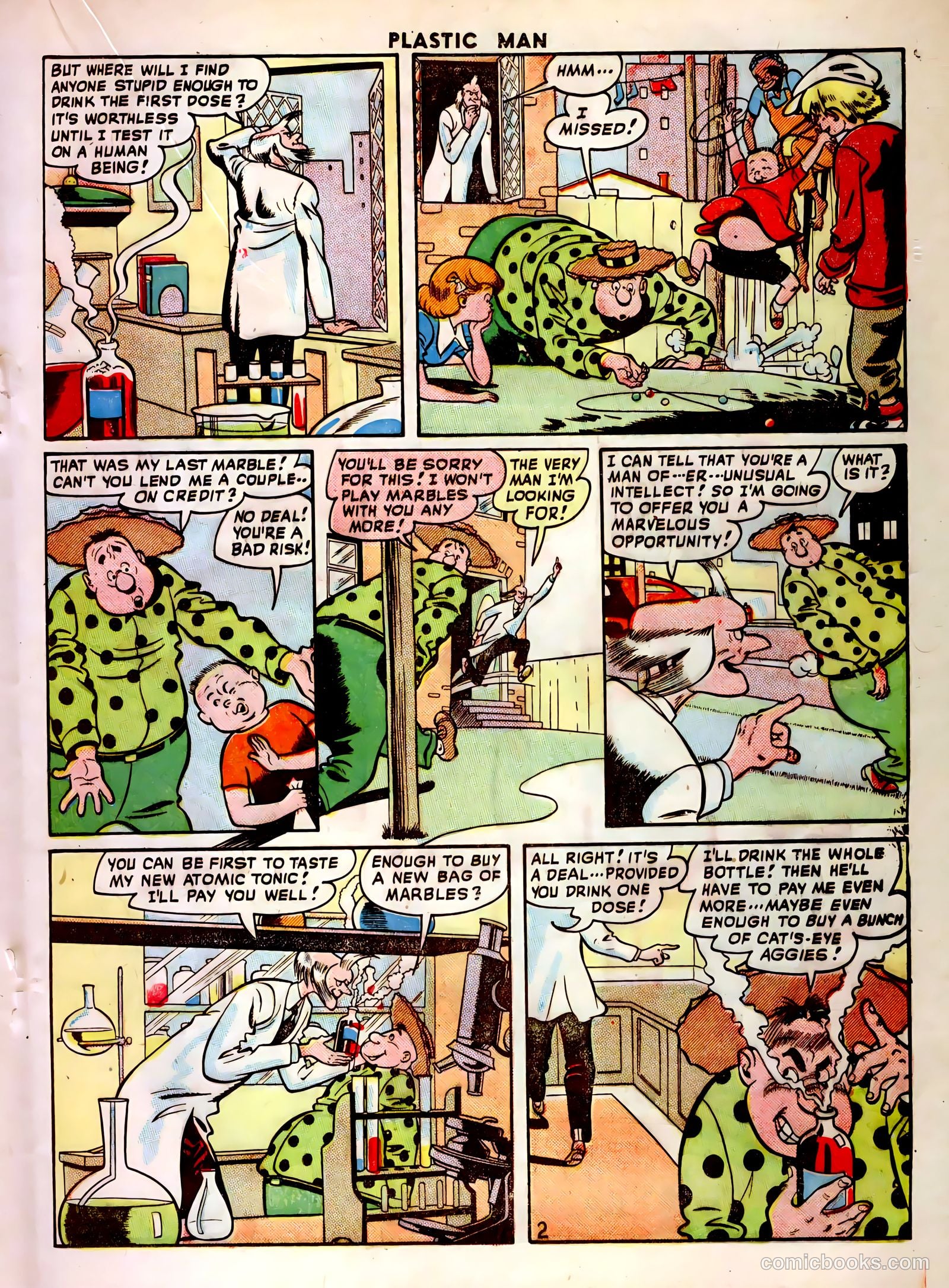 Plastic Man #14 — page 27 of 52