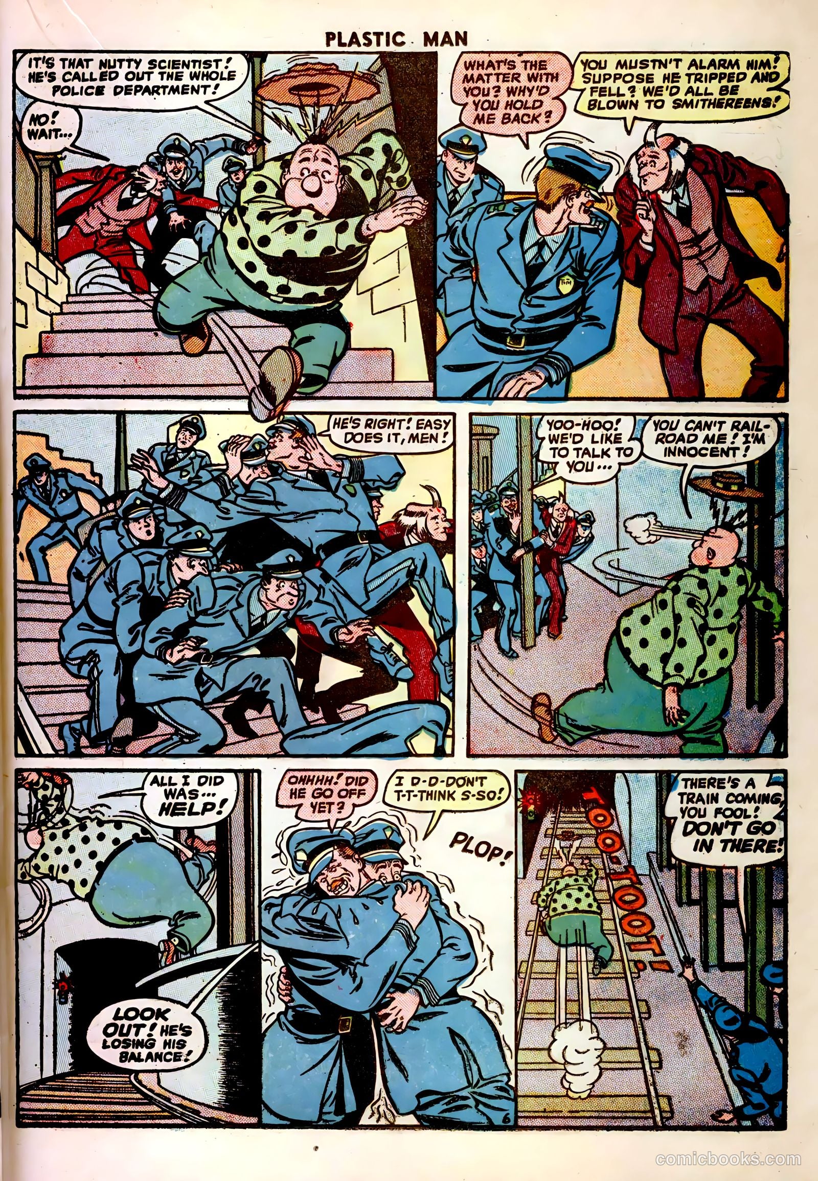 Plastic Man #14 — page 31 of 52